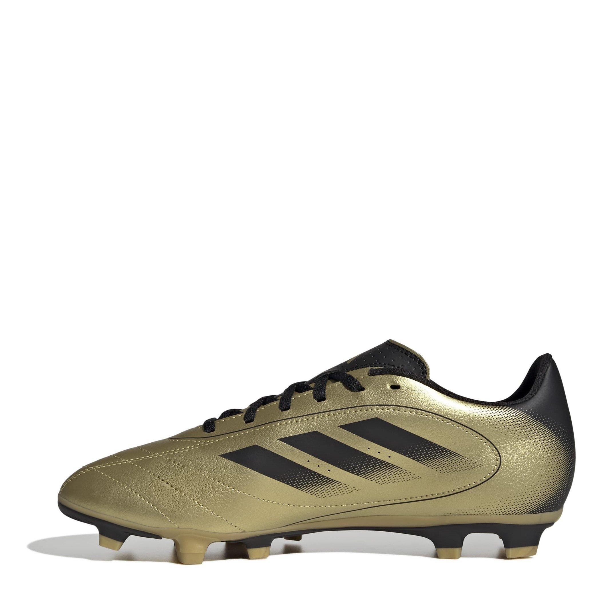 Gold/Black/Gold - adidas - Goletto IX Firm Ground Football Boots - 2