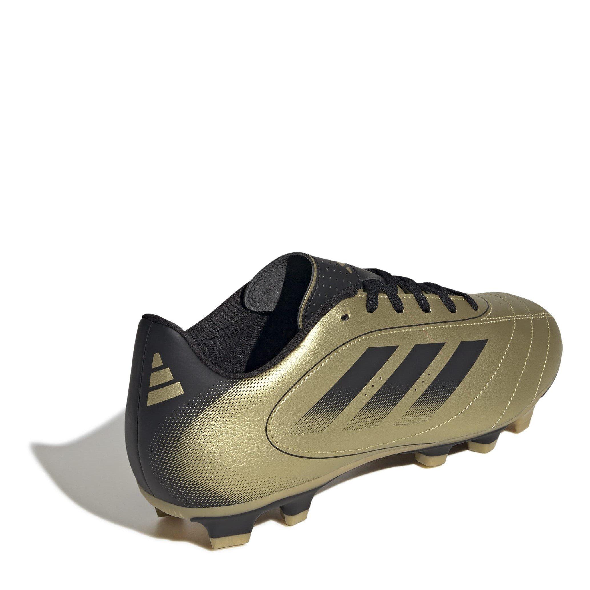 Gold/Black/Gold - adidas - Goletto IX Firm Ground Football Boots - 4