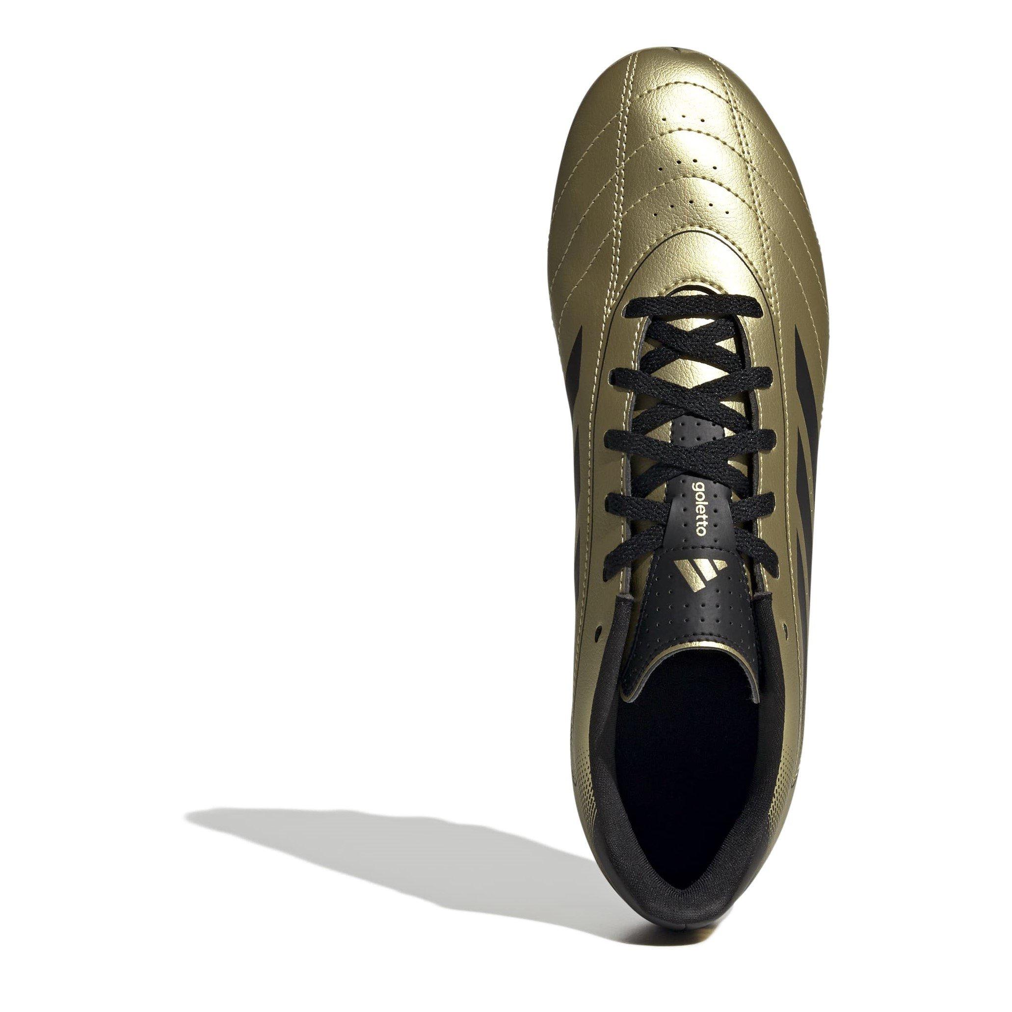 Gold/Black/Gold - adidas - Goletto IX Firm Ground Football Boots - 5
