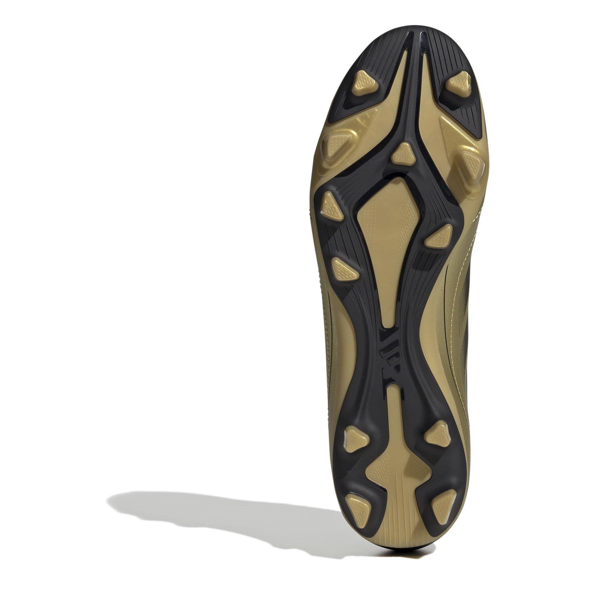 Gold/Black/Gold - adidas - Goletto IX Firm Ground Football Boots - 6