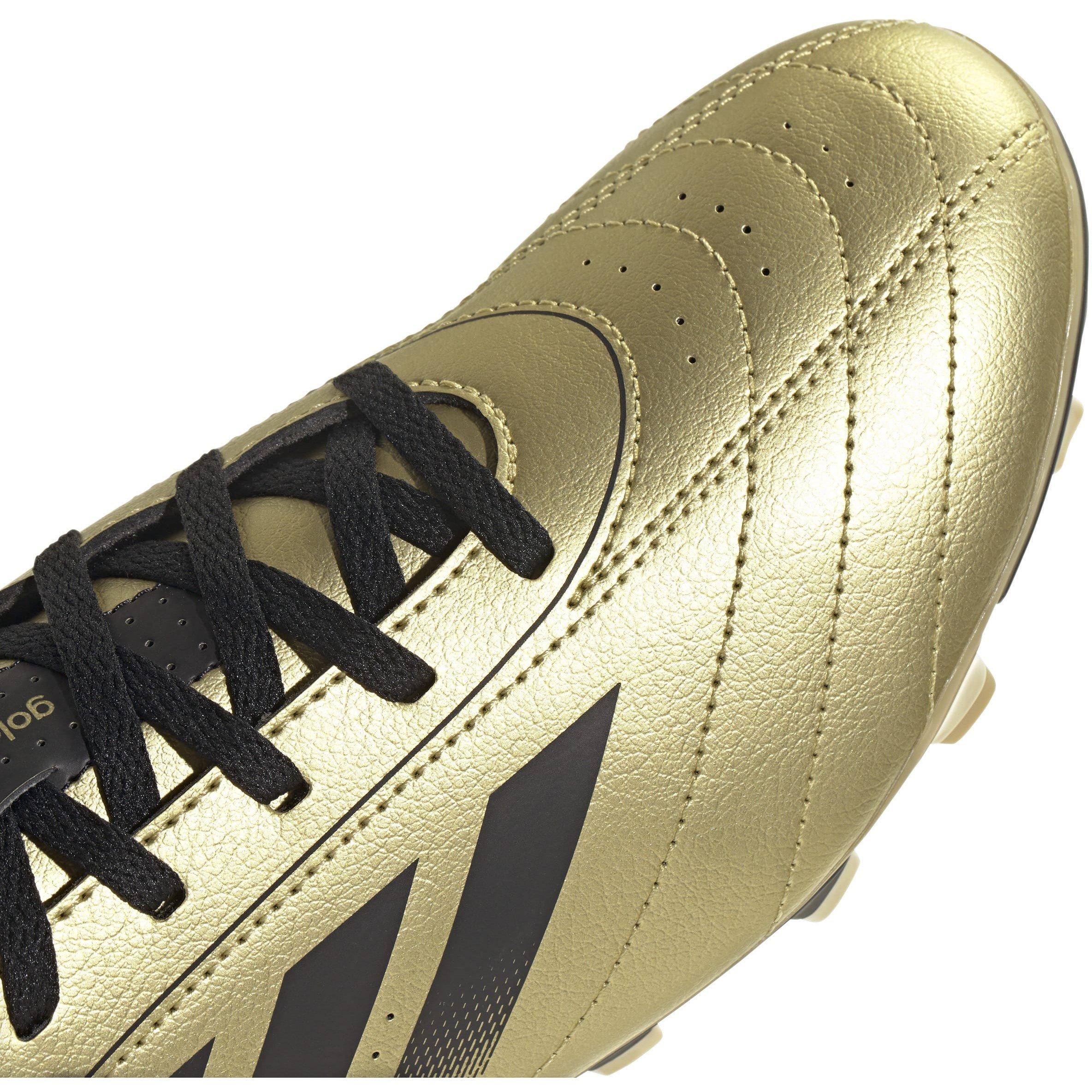Gold/Black/Gold - adidas - Goletto IX Firm Ground Football Boots - 7