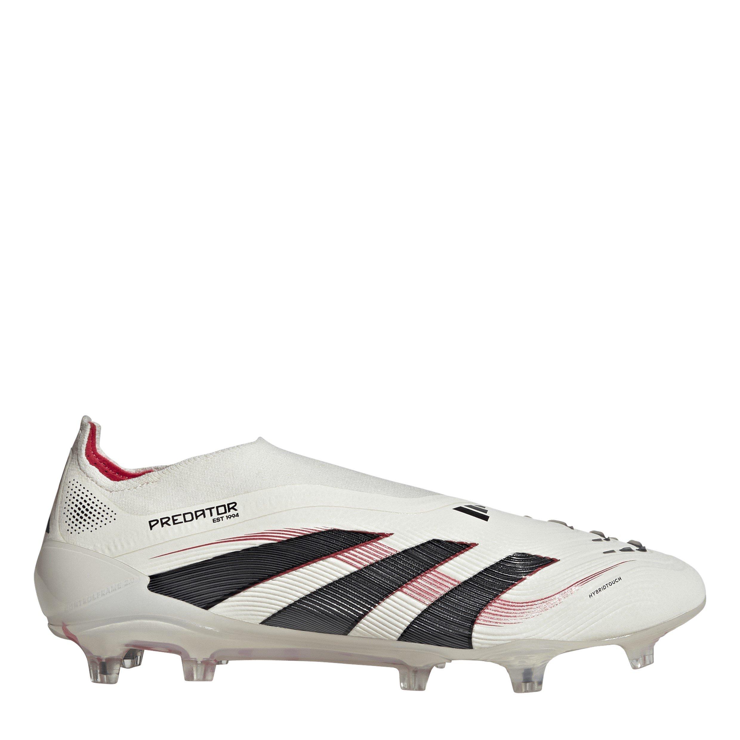 Predator eliteAGソール ホワイト 26.0センチ adidas Predator Elite Laceless Firm Ground Football Boots | Sports