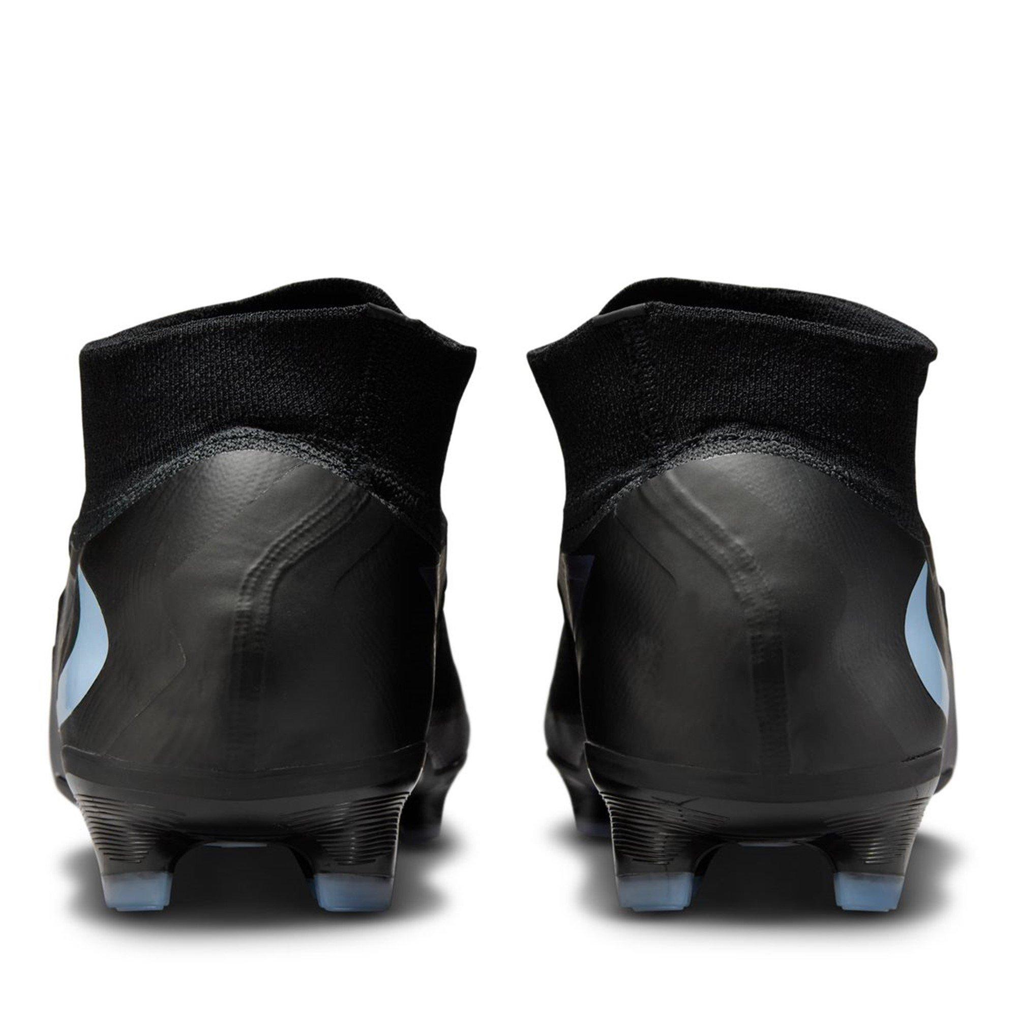 Black/Black - Nike - Phantom High 6 Pro Adults Firm Ground Football Boots - 5