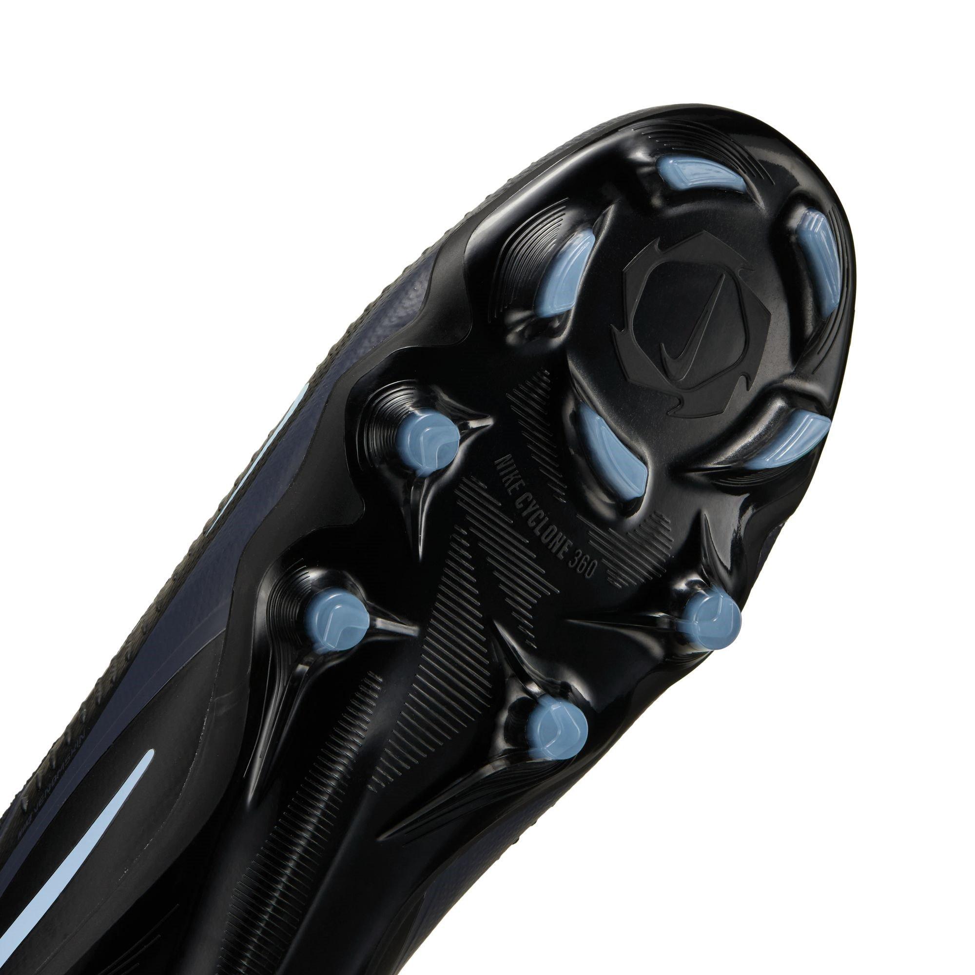 Black/Black - Nike - Phantom High 6 Pro Adults Firm Ground Football Boots - 7