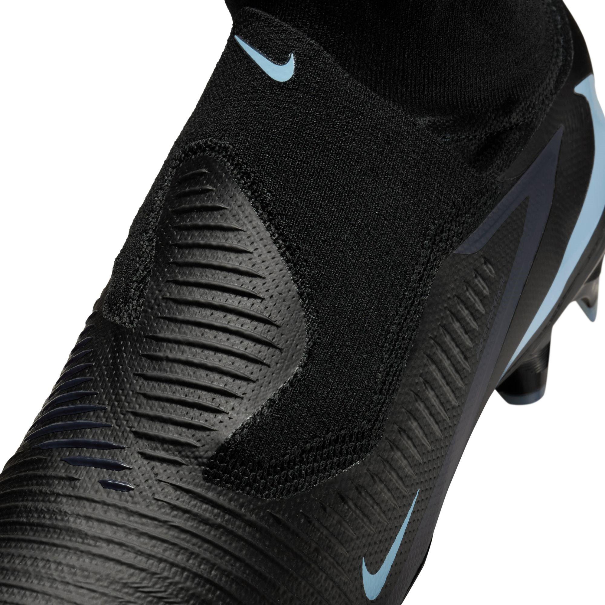 Black/Black - Nike - Phantom High 6 Pro Adults Firm Ground Football Boots - 8