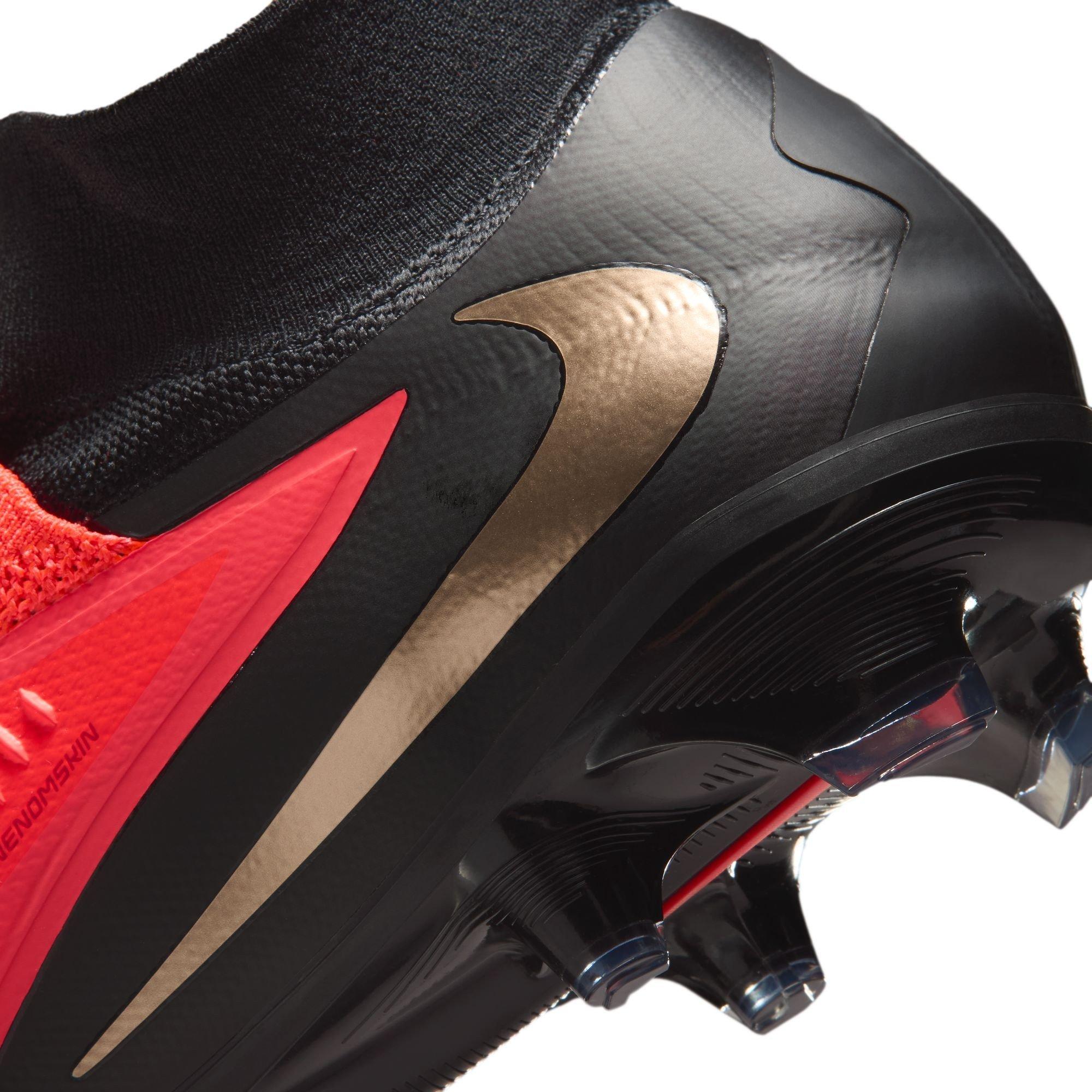 Red/Black - Nike - Phantom High 6 Pro Adults Firm Ground Football Boots - 9