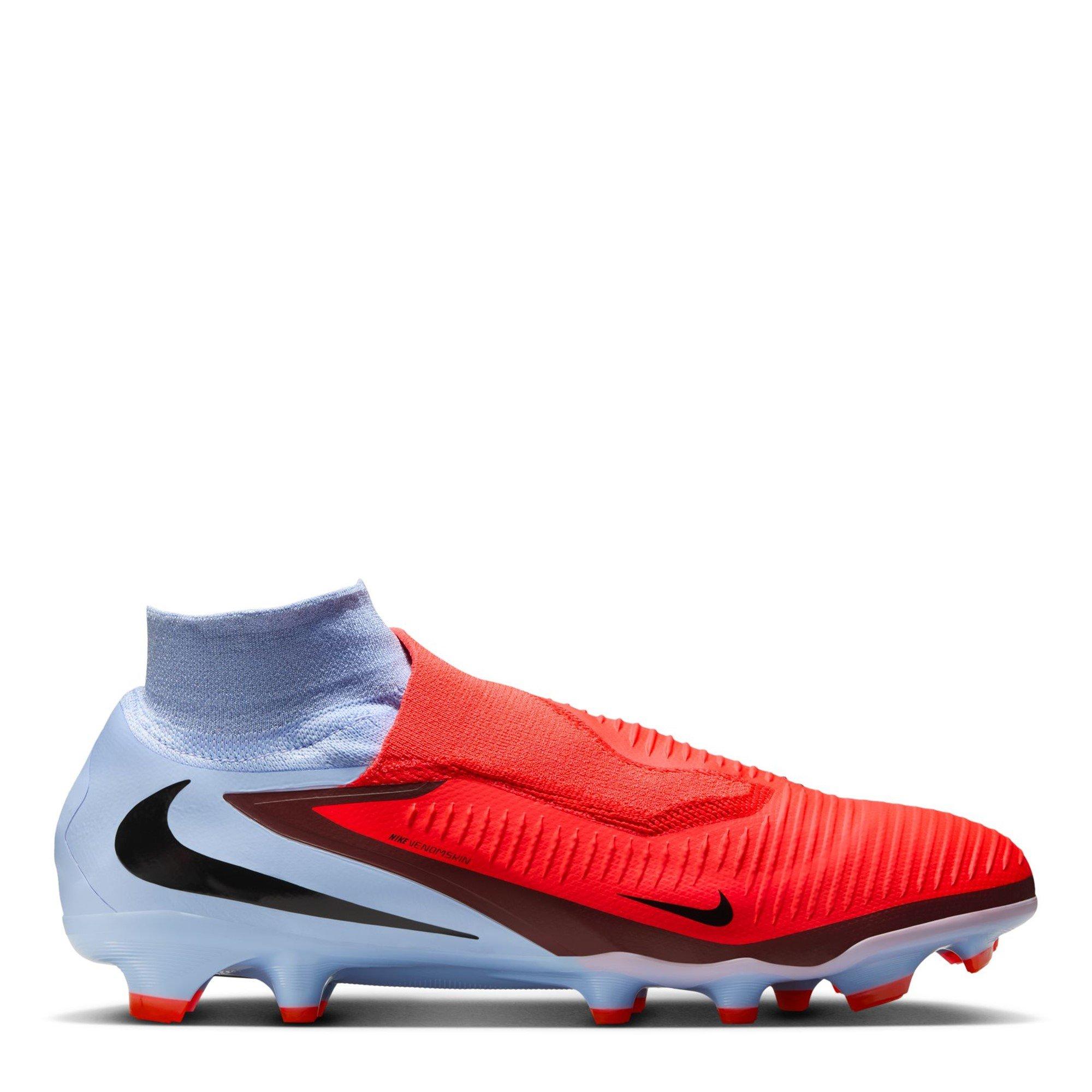 Nike Men's Phantom High 6 Pro Adults Firm Ground Football Boots - Blue/Purple - 6.5 (40.5)