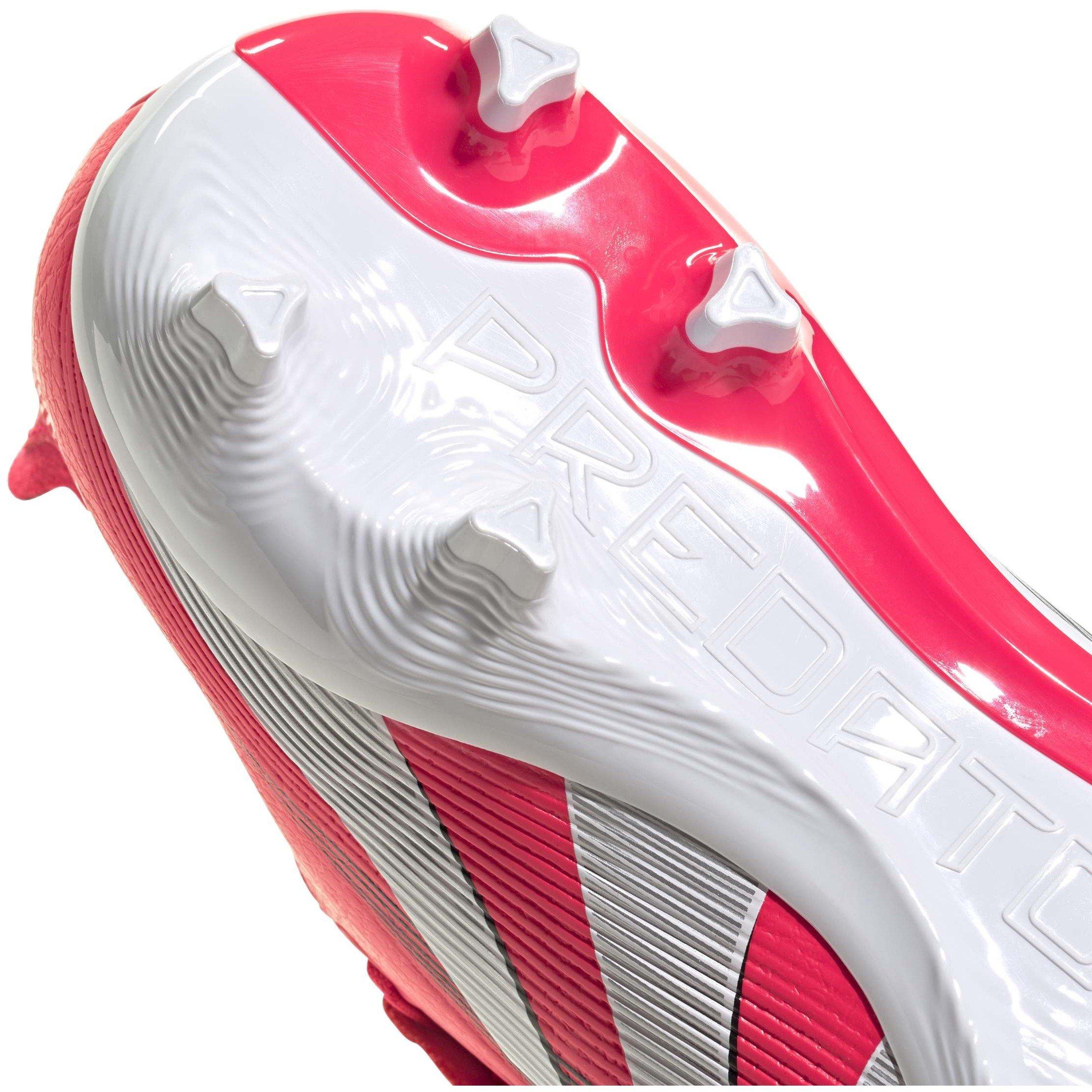 Red/White/Black - adidas - Predator League Fold-Over Tongue Firm Ground Boots - 10