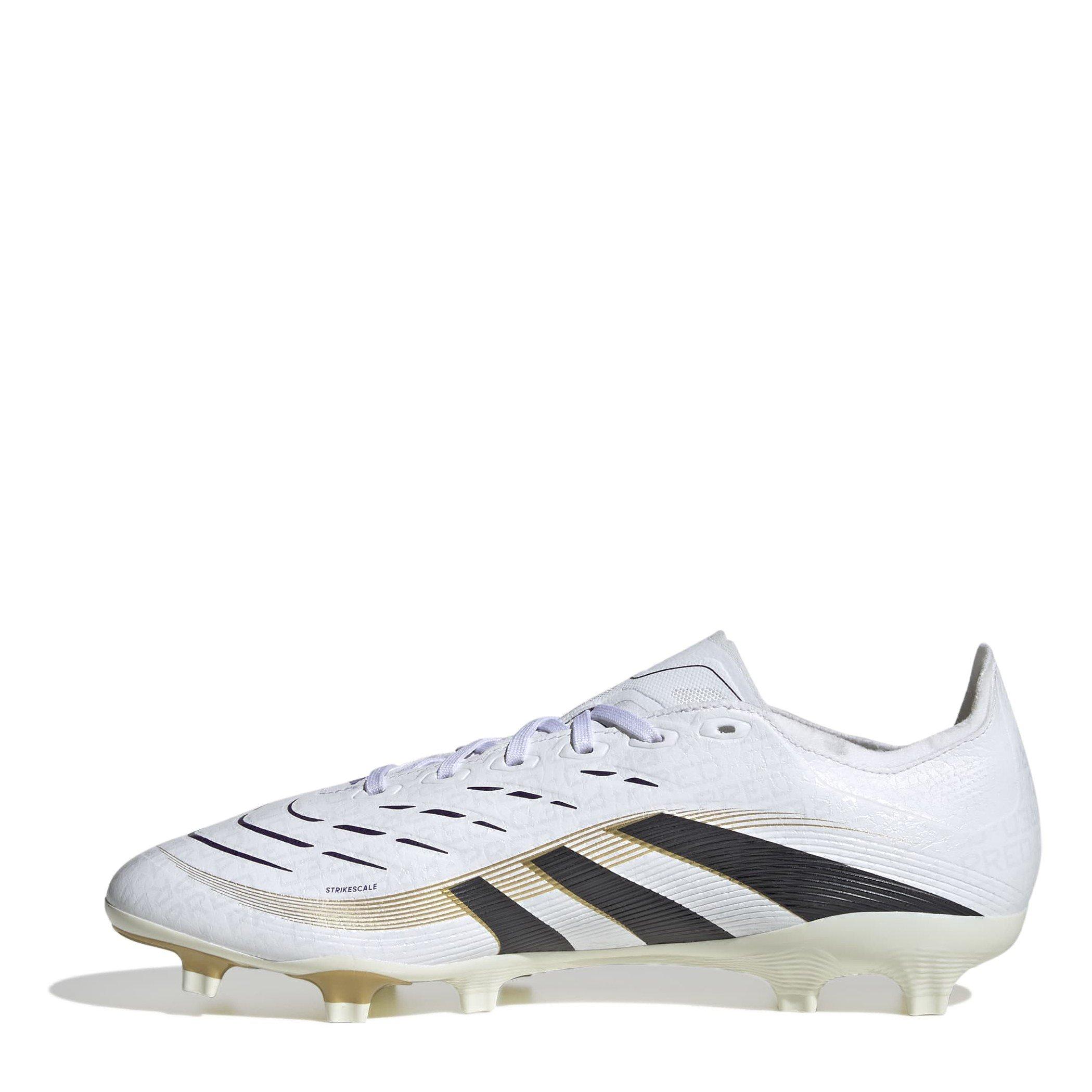 White/Blk/Gold - adidas - Predator League Firm Ground Football Boots - 2