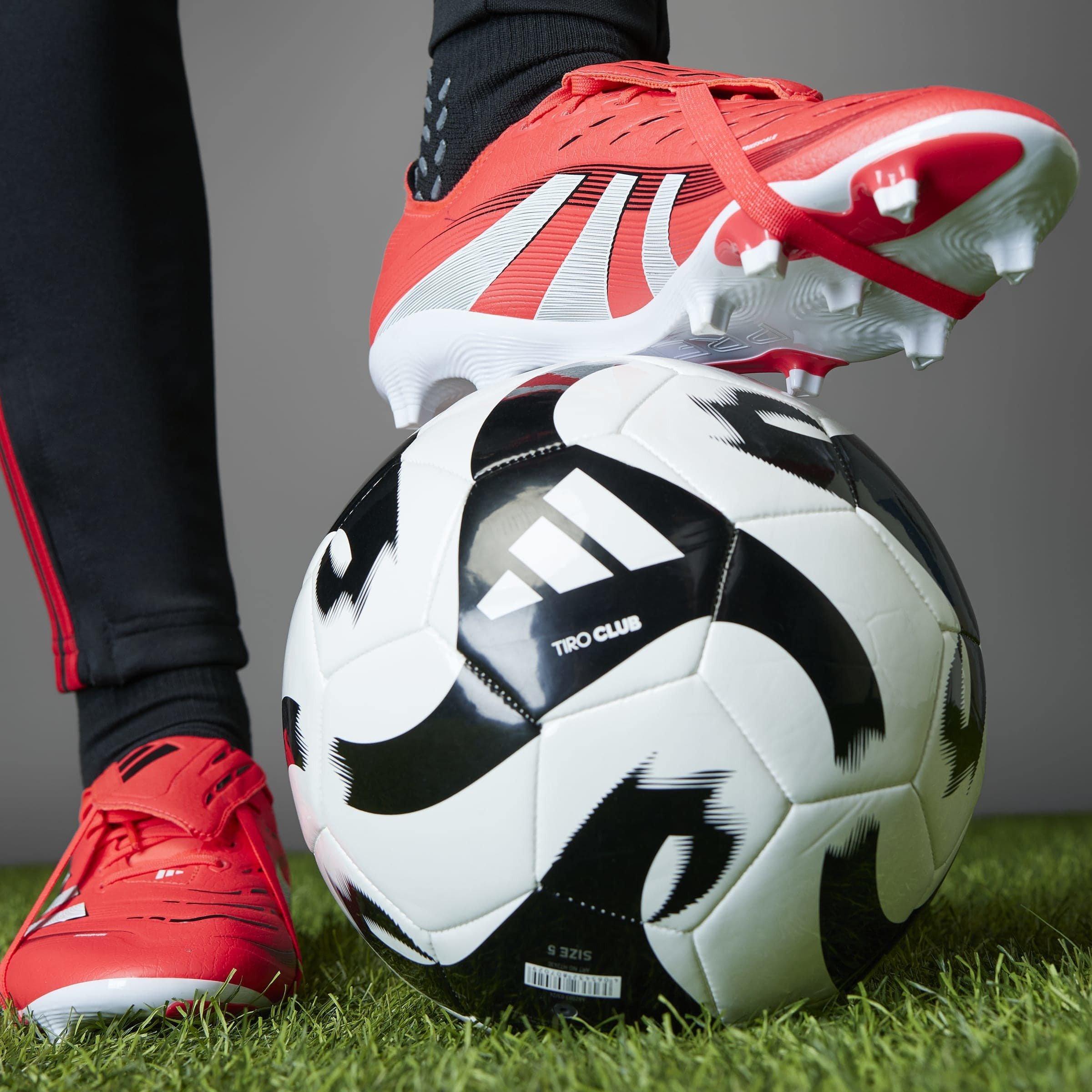 Red/White/Black - adidas - Predator League Firm Ground Football Boots - 16