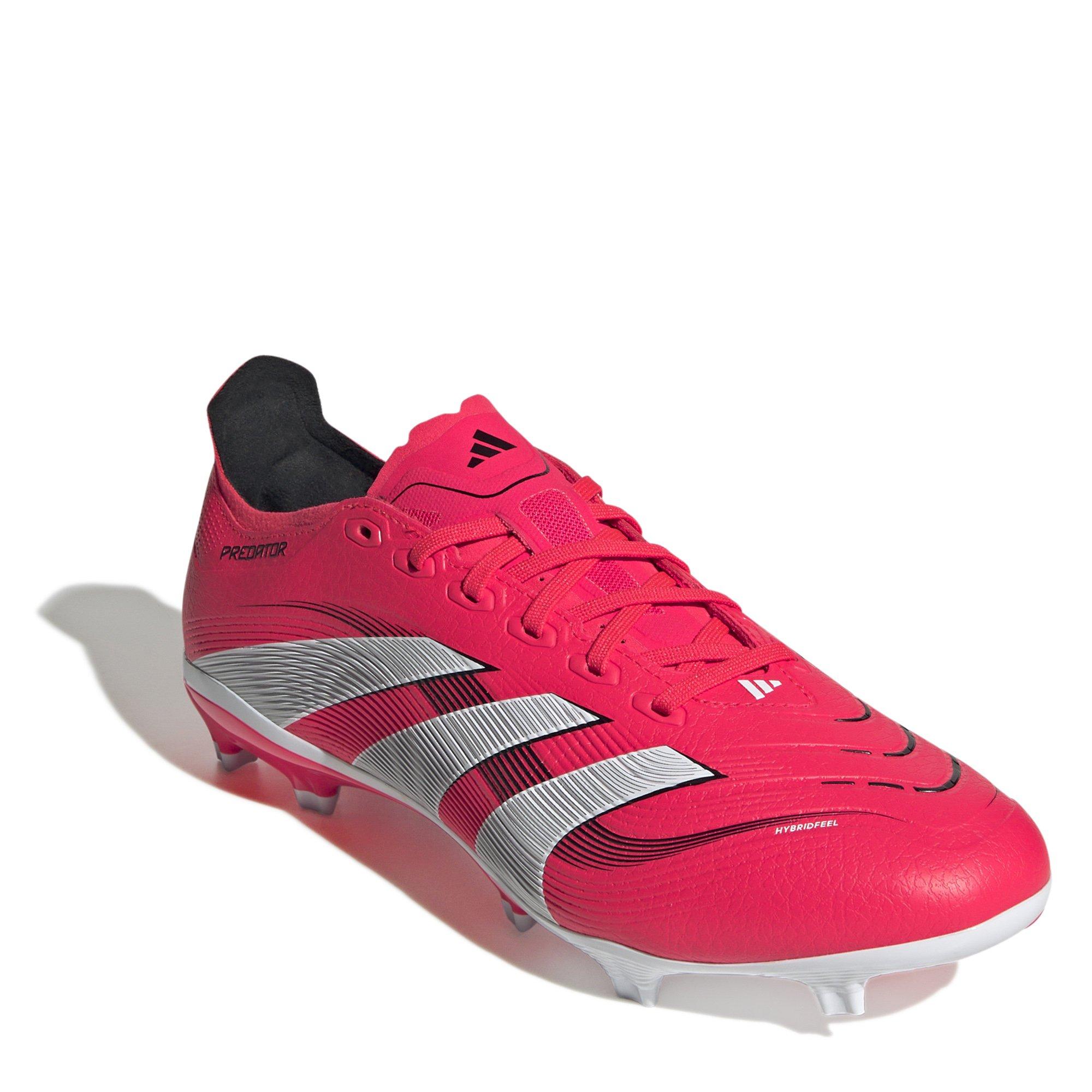 Red/White/Black - adidas - Predator League Firm Ground Boots - 5