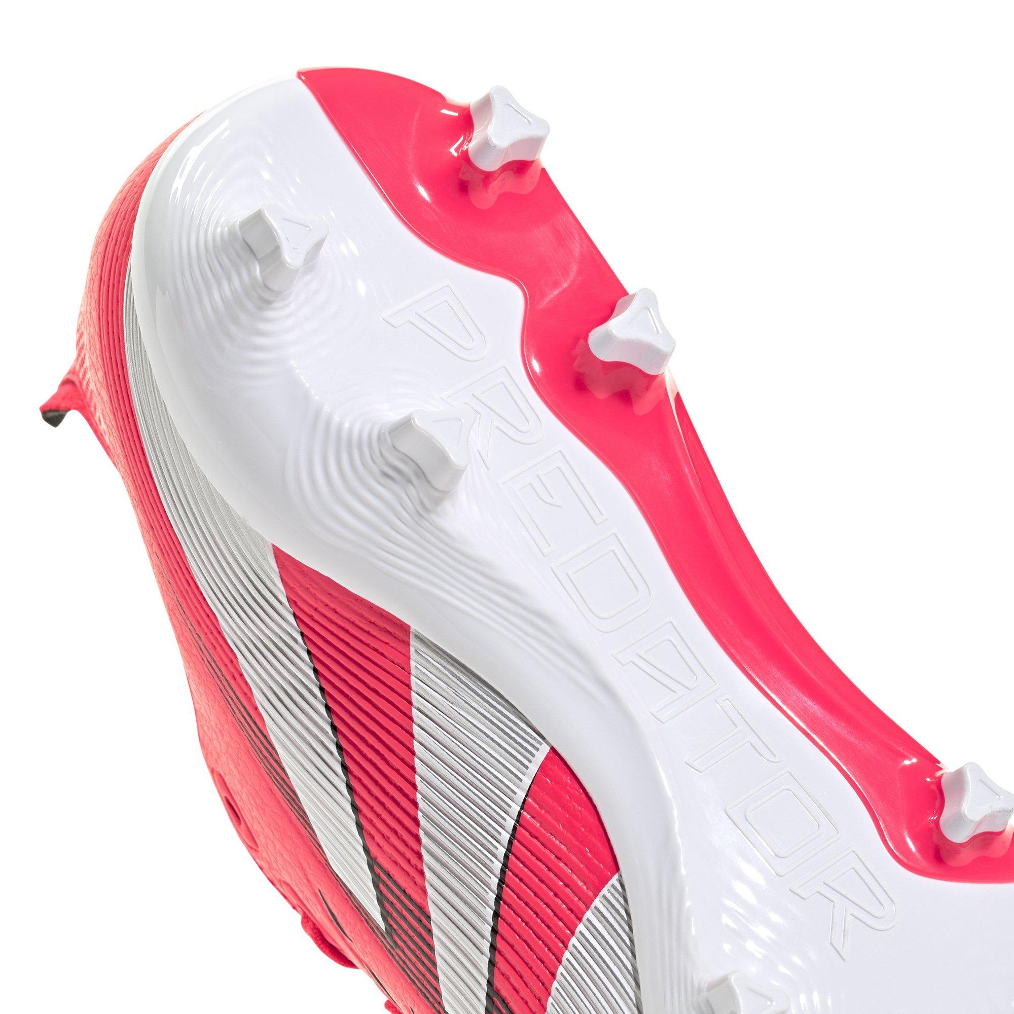 Red/White/Black - adidas - Predator League Firm Ground Boots - 8