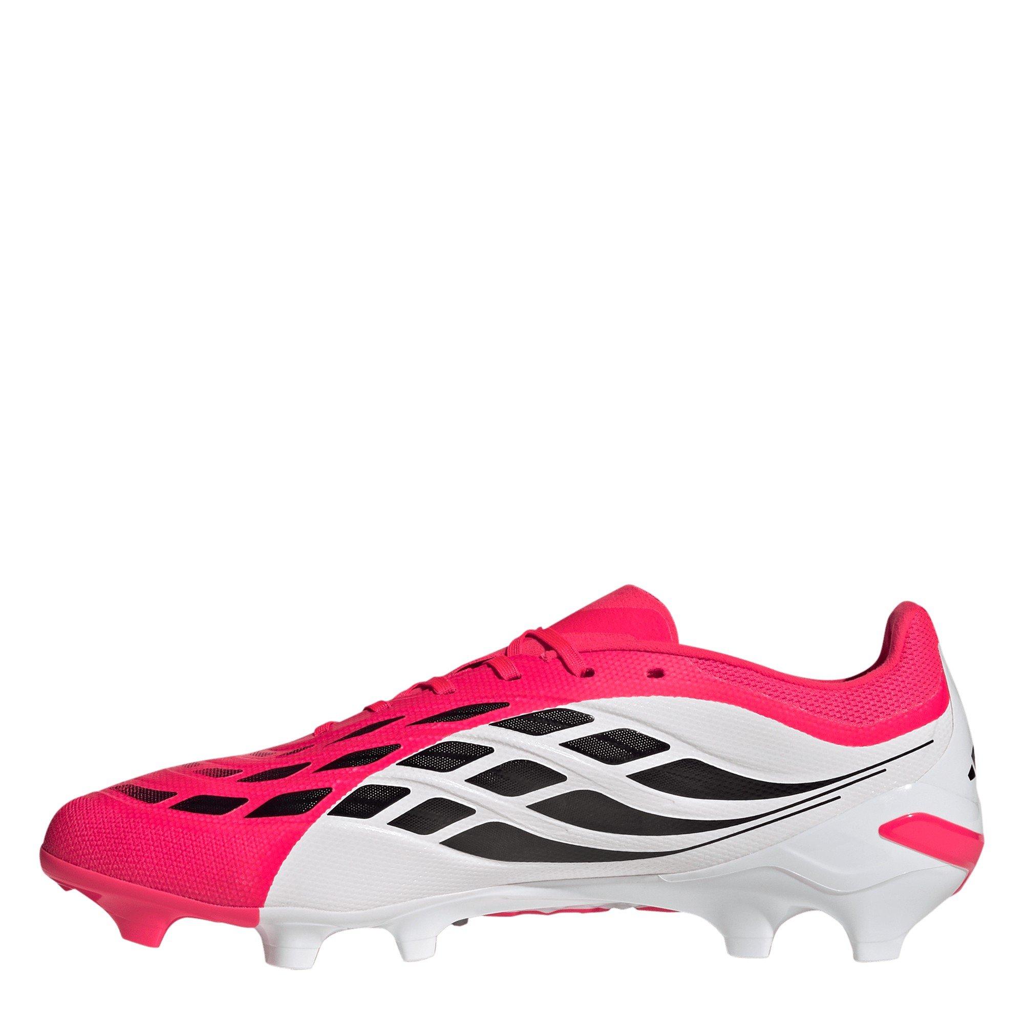 Red/Black/White - adidas - Predator League Firm Ground Football Boots - 2
