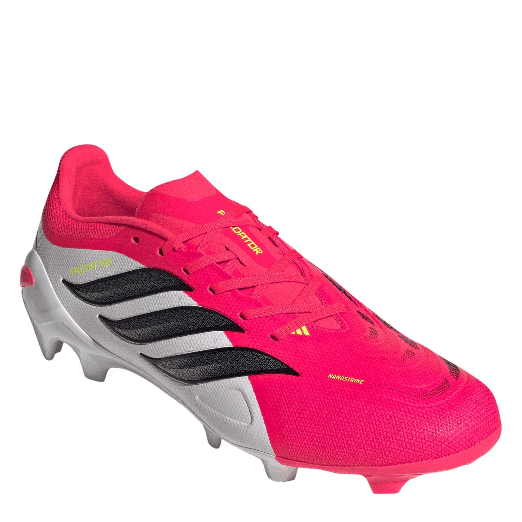 Red/Black/White - adidas - Predator League Firm Ground Football Boots - 3
