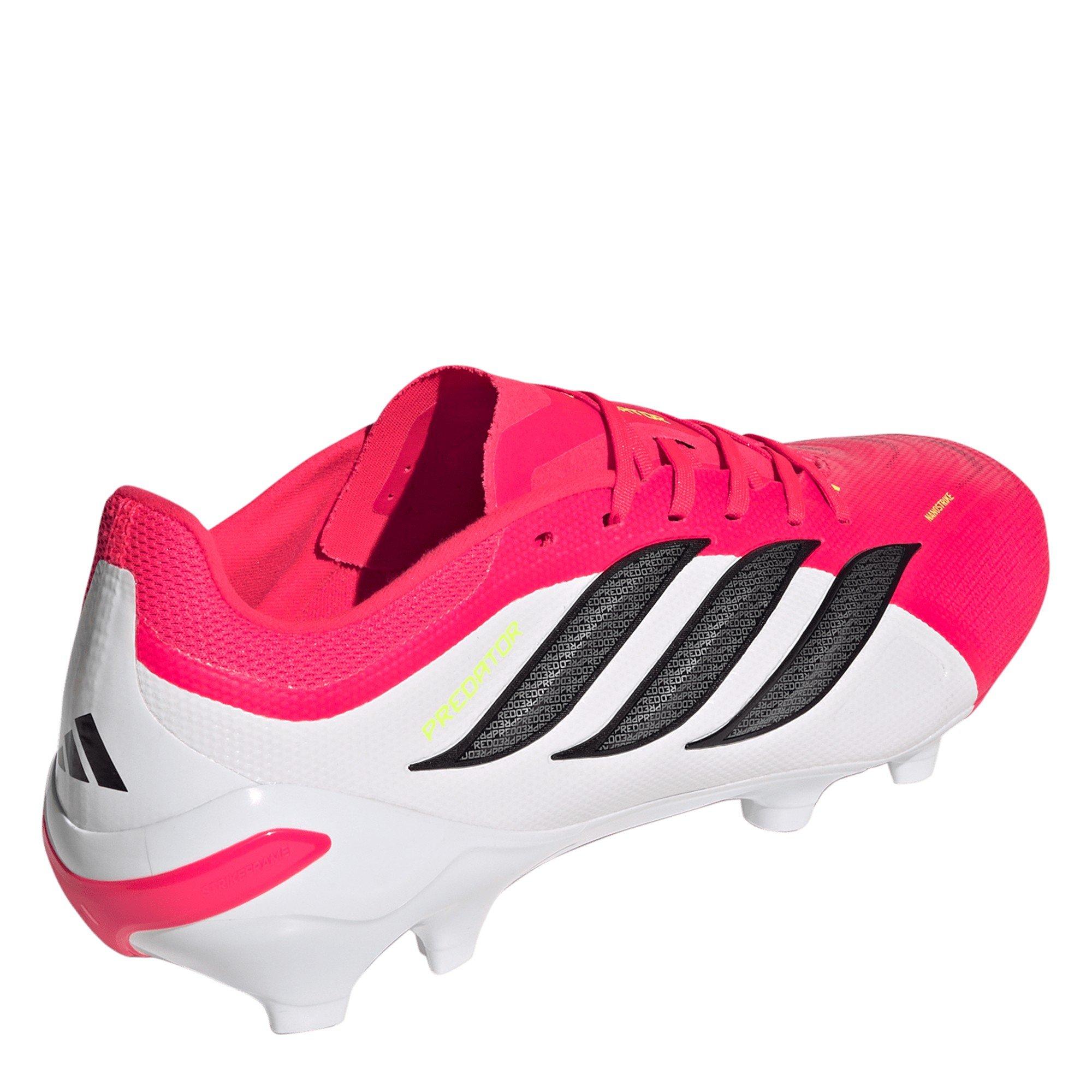 Red/Black/White - adidas - Predator League Firm Ground Football Boots - 4