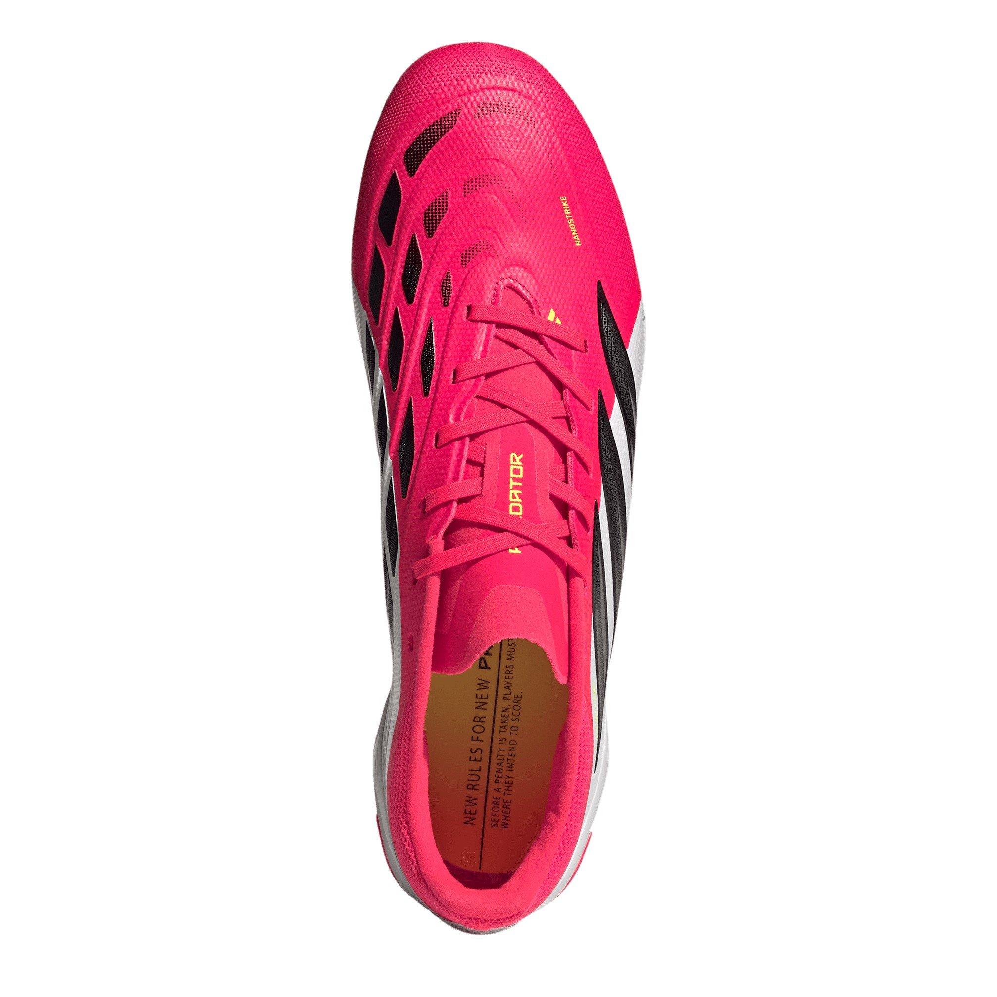 Red/Black/White - adidas - Predator League Firm Ground Football Boots - 5
