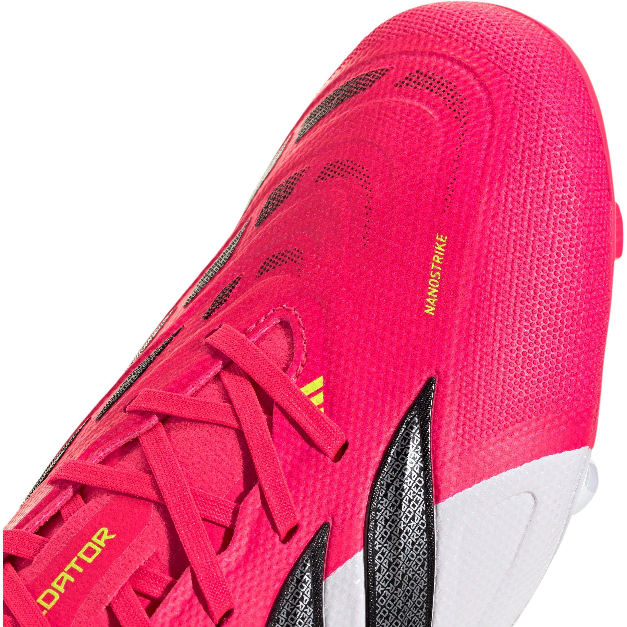 Red/Black/White - adidas - Predator League Firm Ground Football Boots - 7