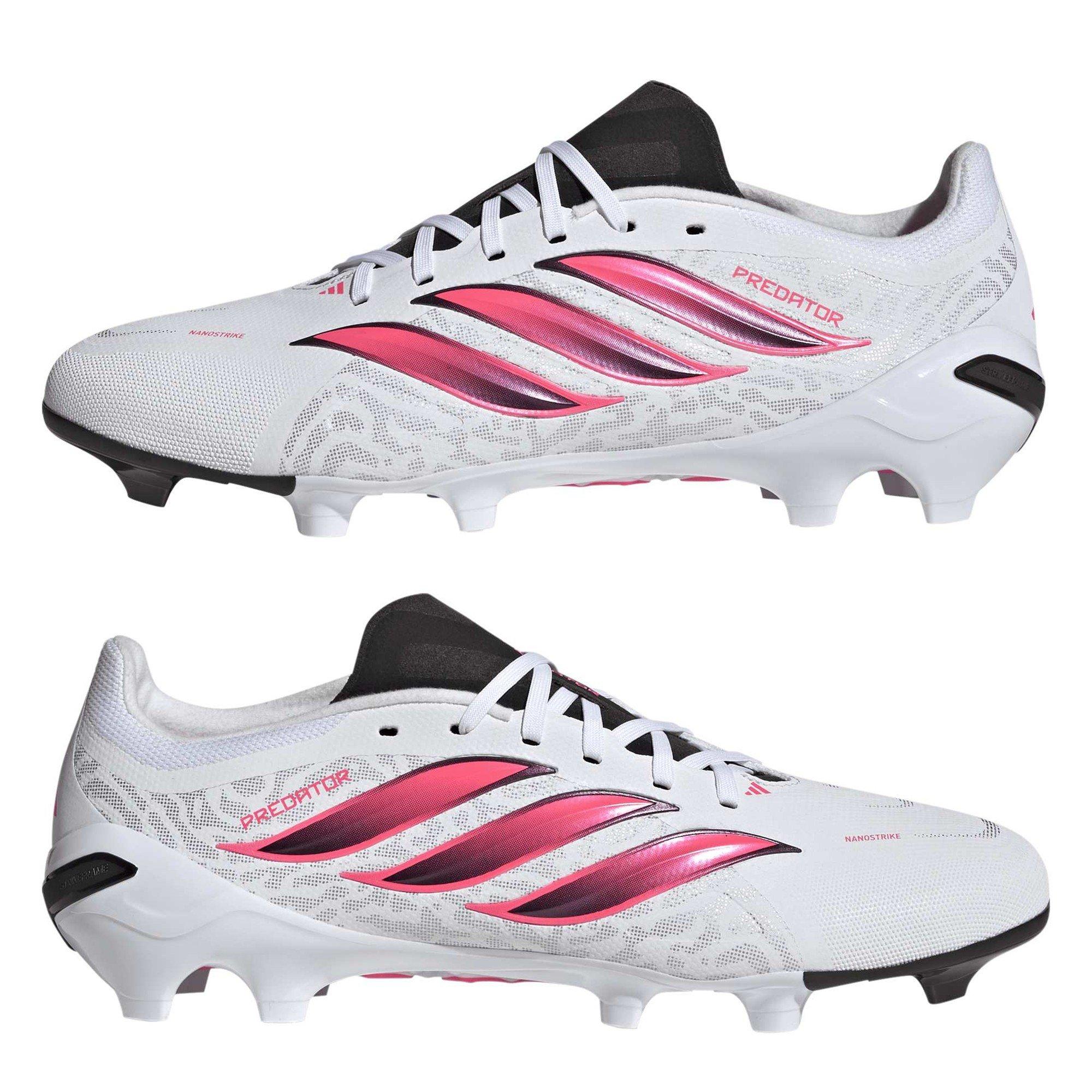 White/Solar/Blk - adidas - Predator League Firm Ground Football Boots - 11