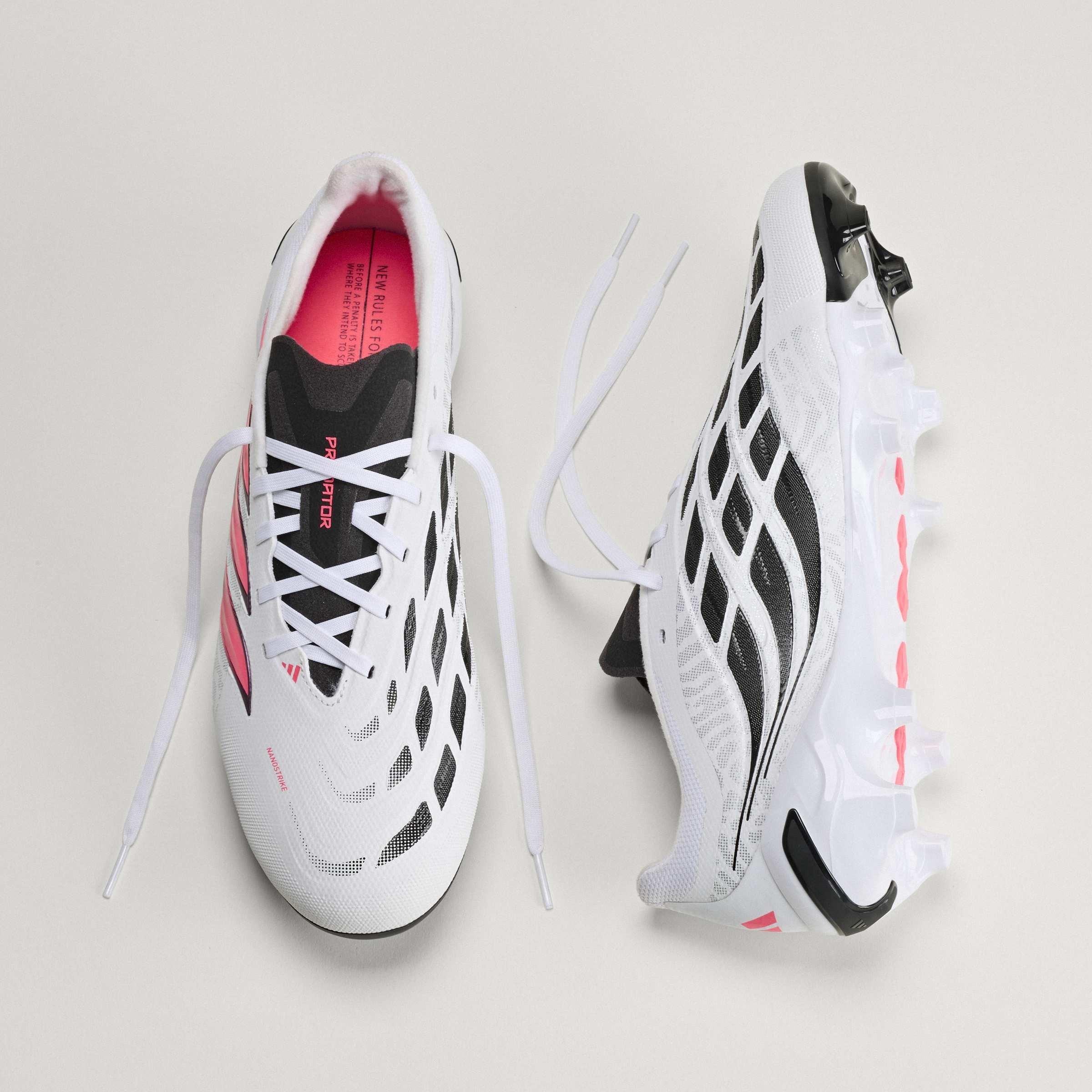 White/Solar/Blk - adidas - Predator League Firm Ground Football Boots - 13