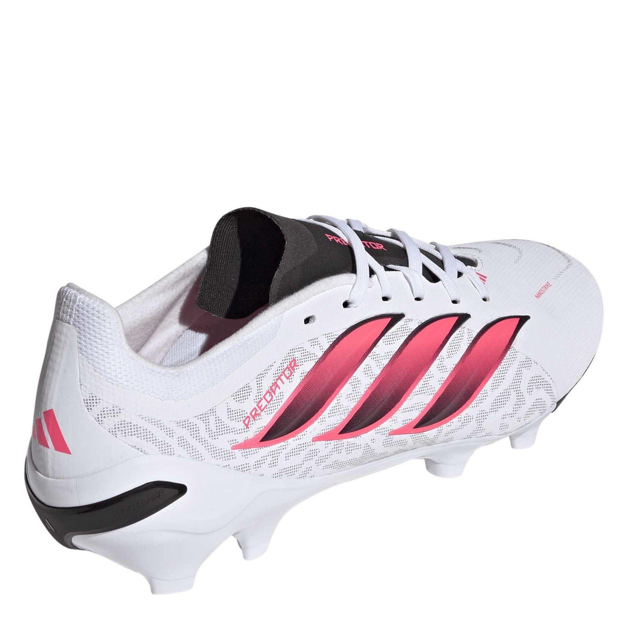White/Solar/Blk - adidas - Predator League Firm Ground Football Boots - 5