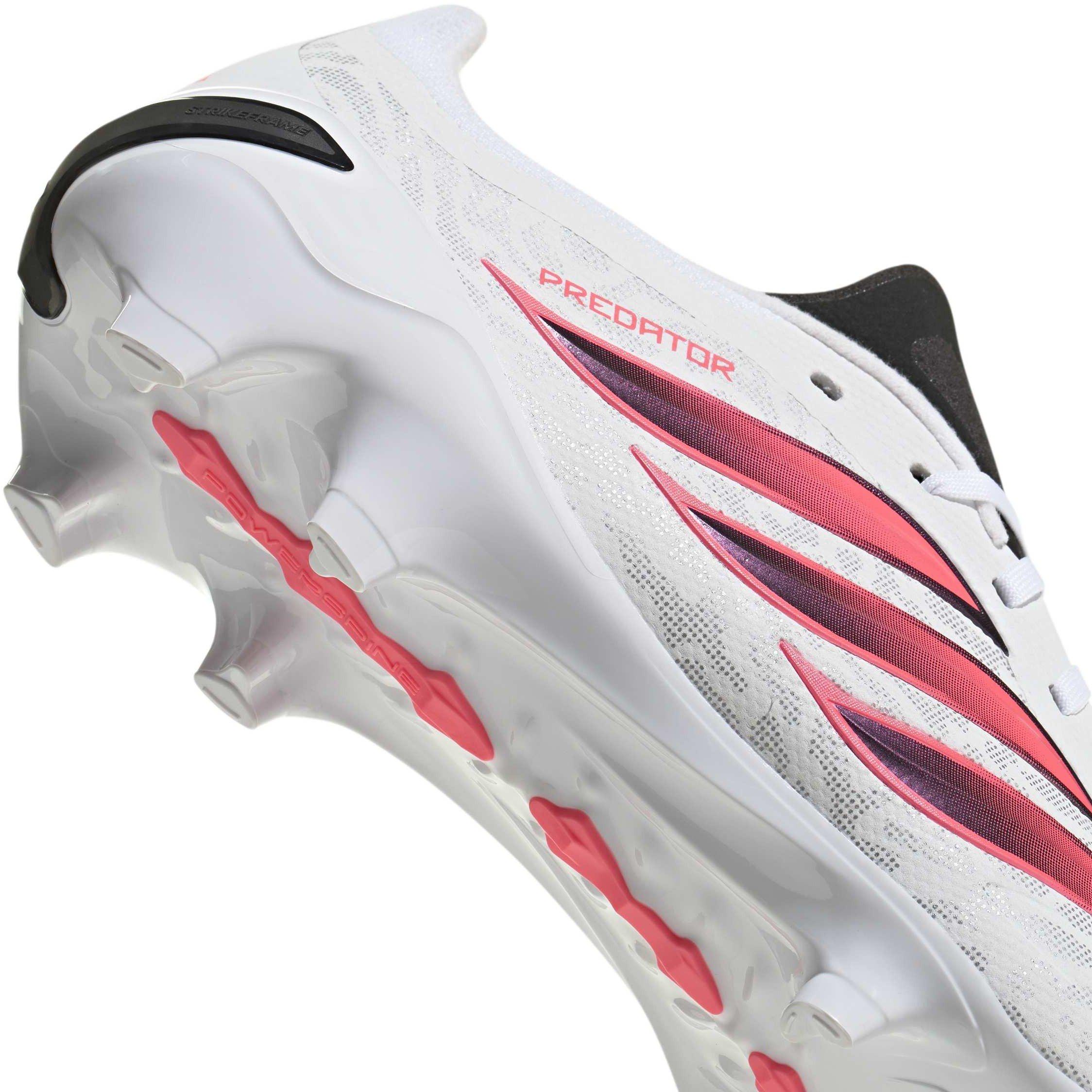 White/Solar/Blk - adidas - Predator League Firm Ground Football Boots - 9