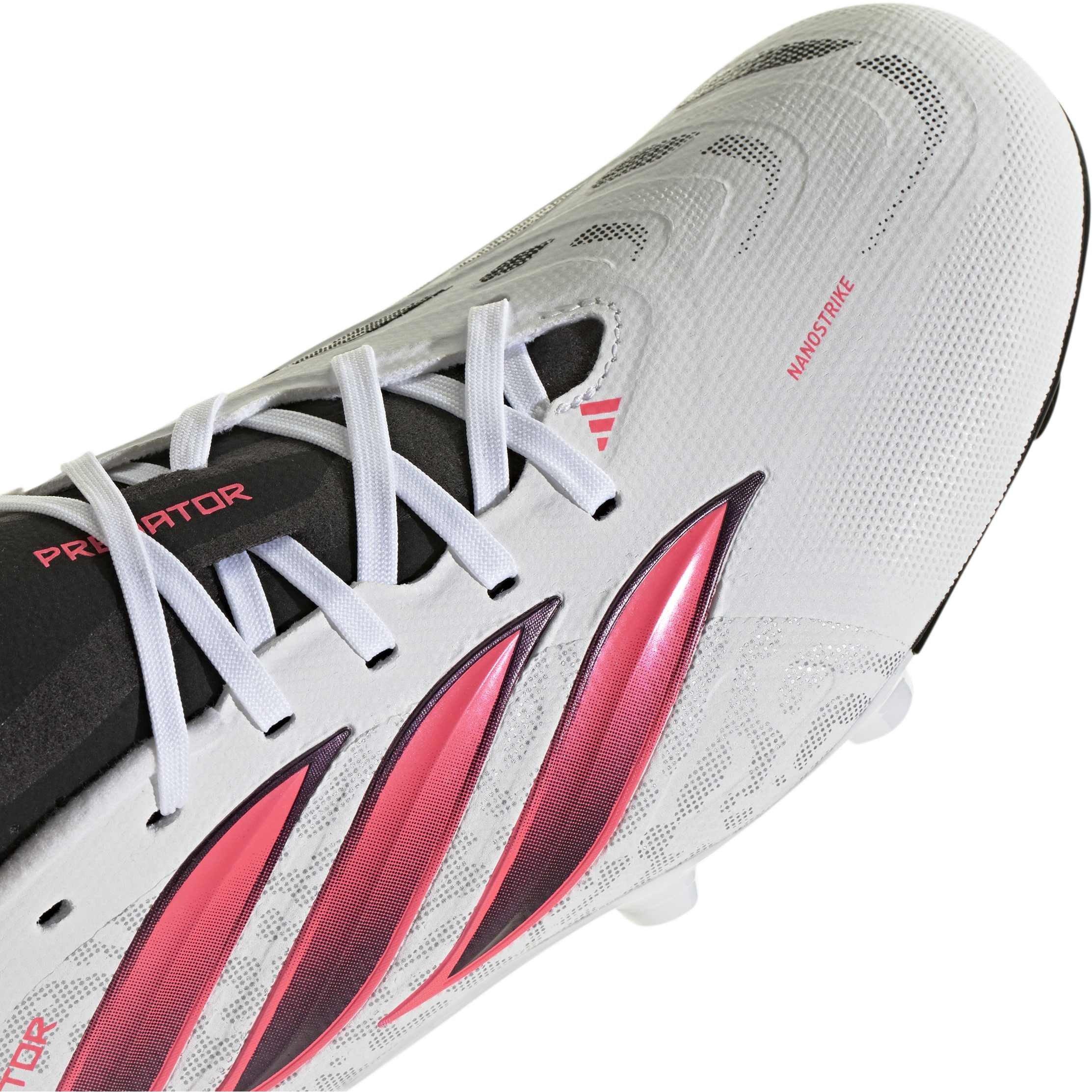 White/Solar/Blk - adidas - Predator League Firm Ground Football Boots - 10