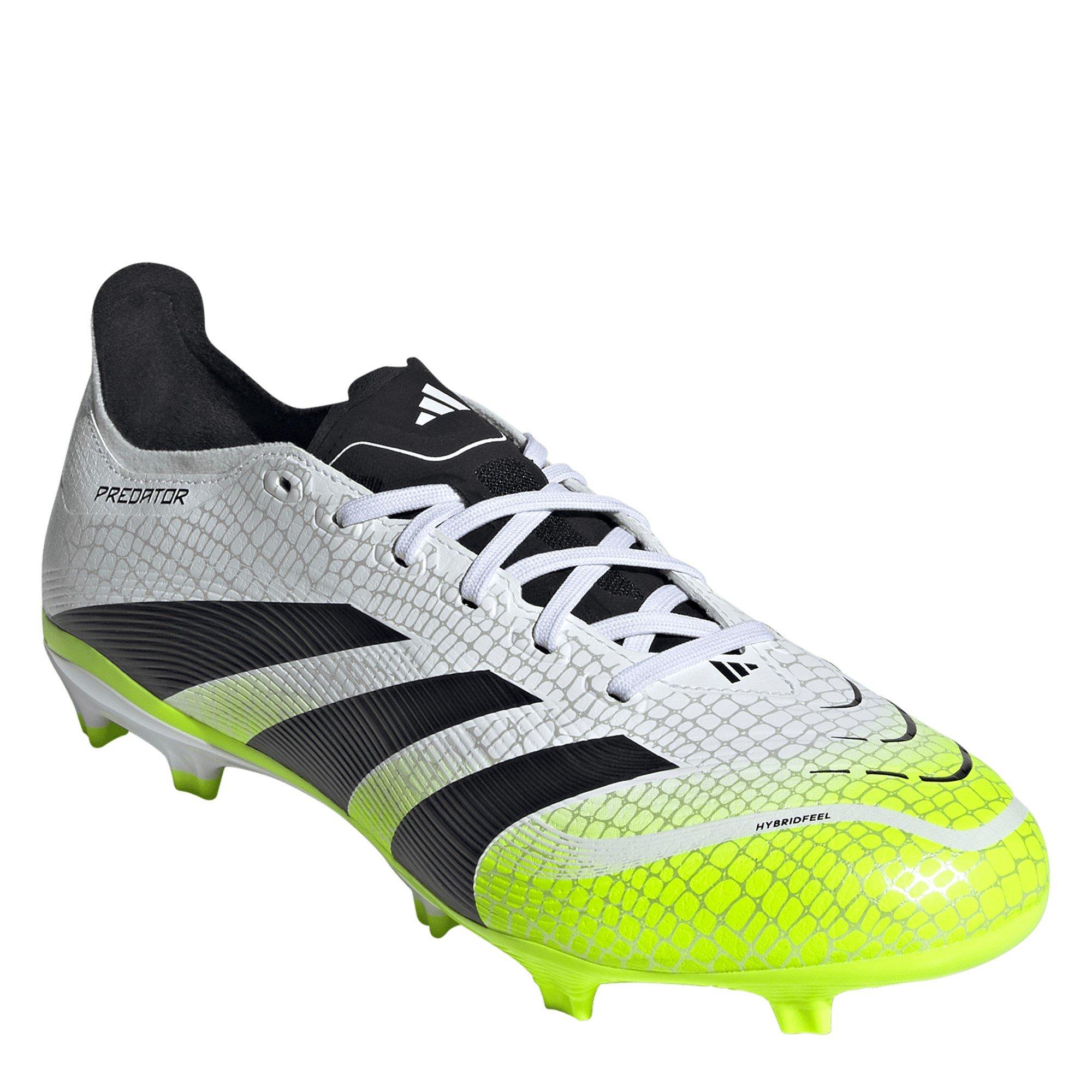White/Blk/Lemon - adidas - Predator League Firm Ground Football Boots - 3
