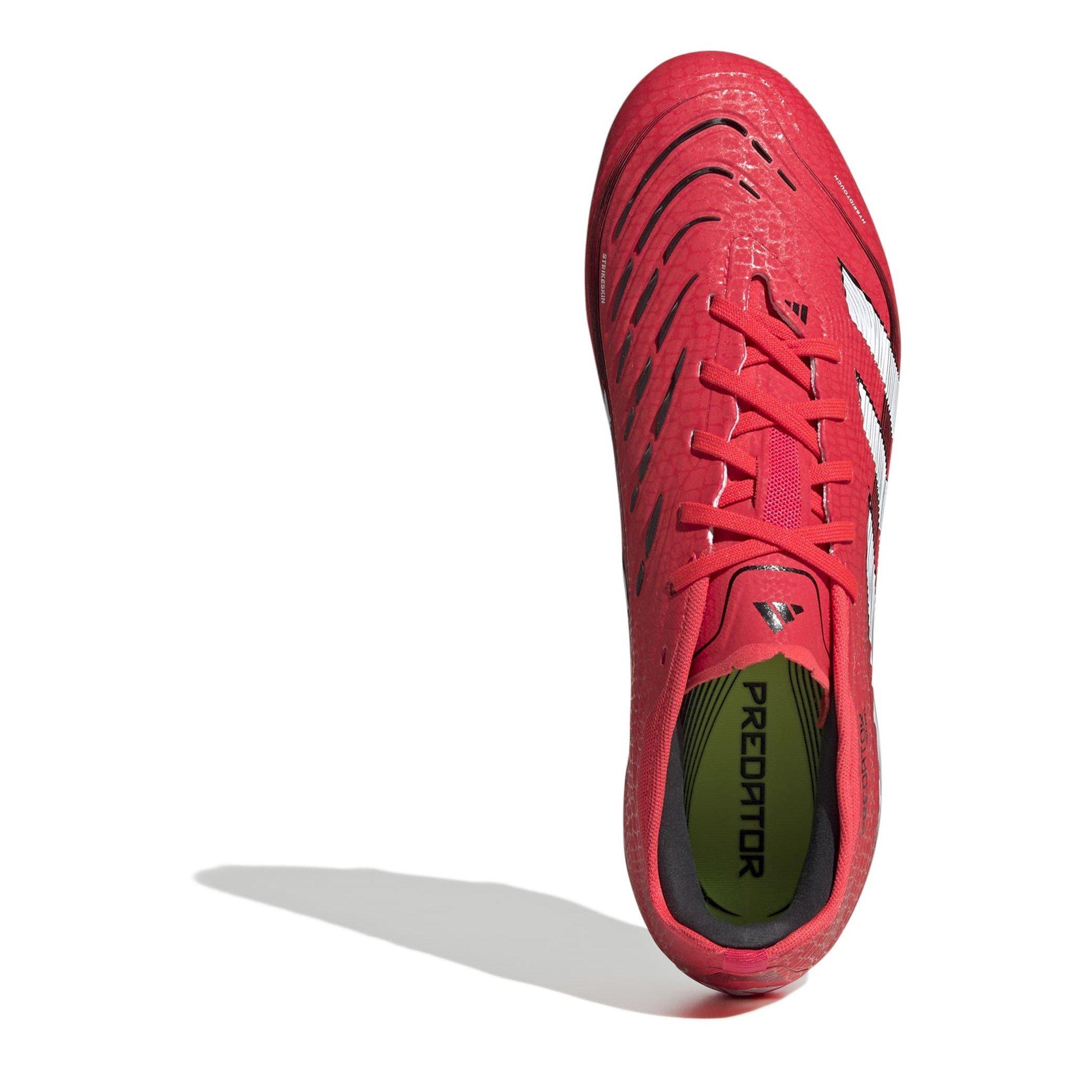 Red/White/Black - adidas - Predator Pro Firm Ground Football Boots - 5