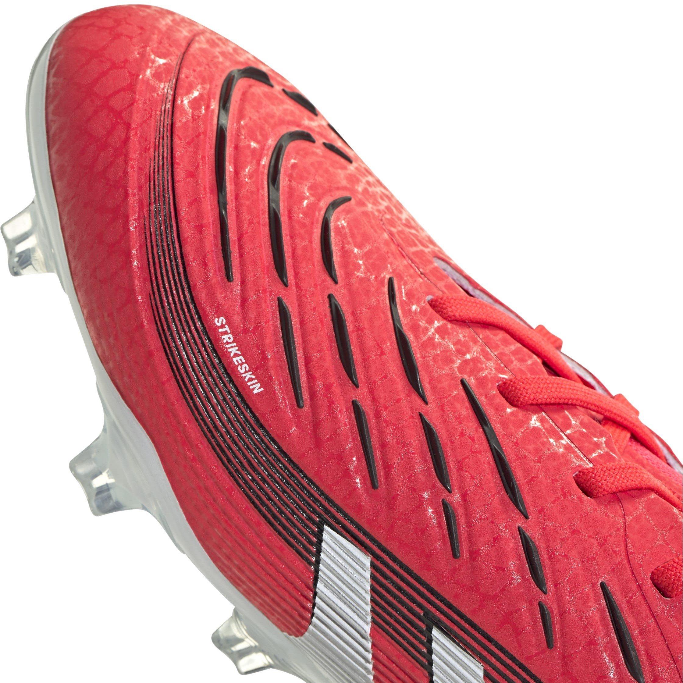 Red/White/Black - adidas - Predator Pro Firm Ground Football Boots - 7