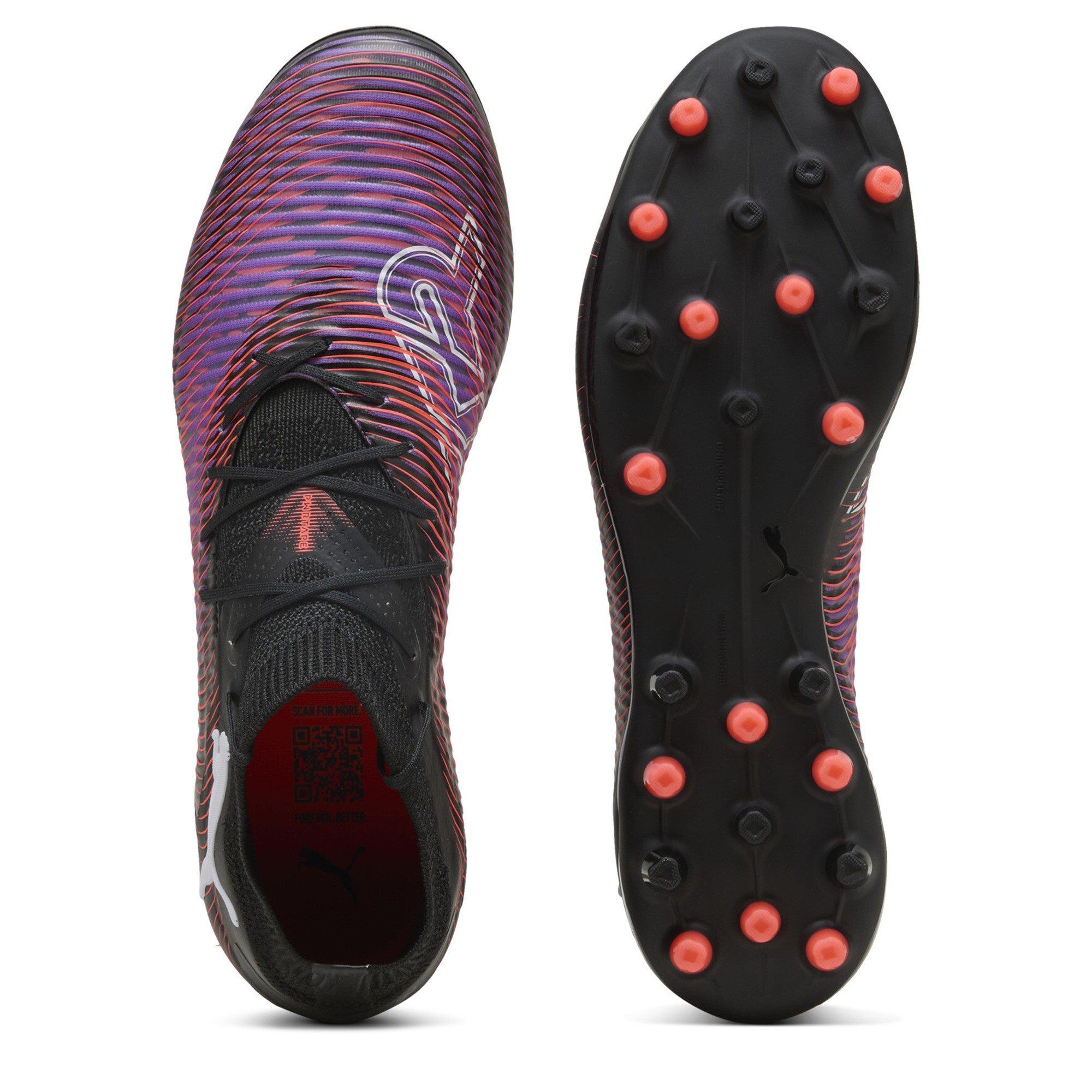 Zwart/Wit/Rood - Puma - FUTURE 8 Pro Mixed Ground Football Boots - 3