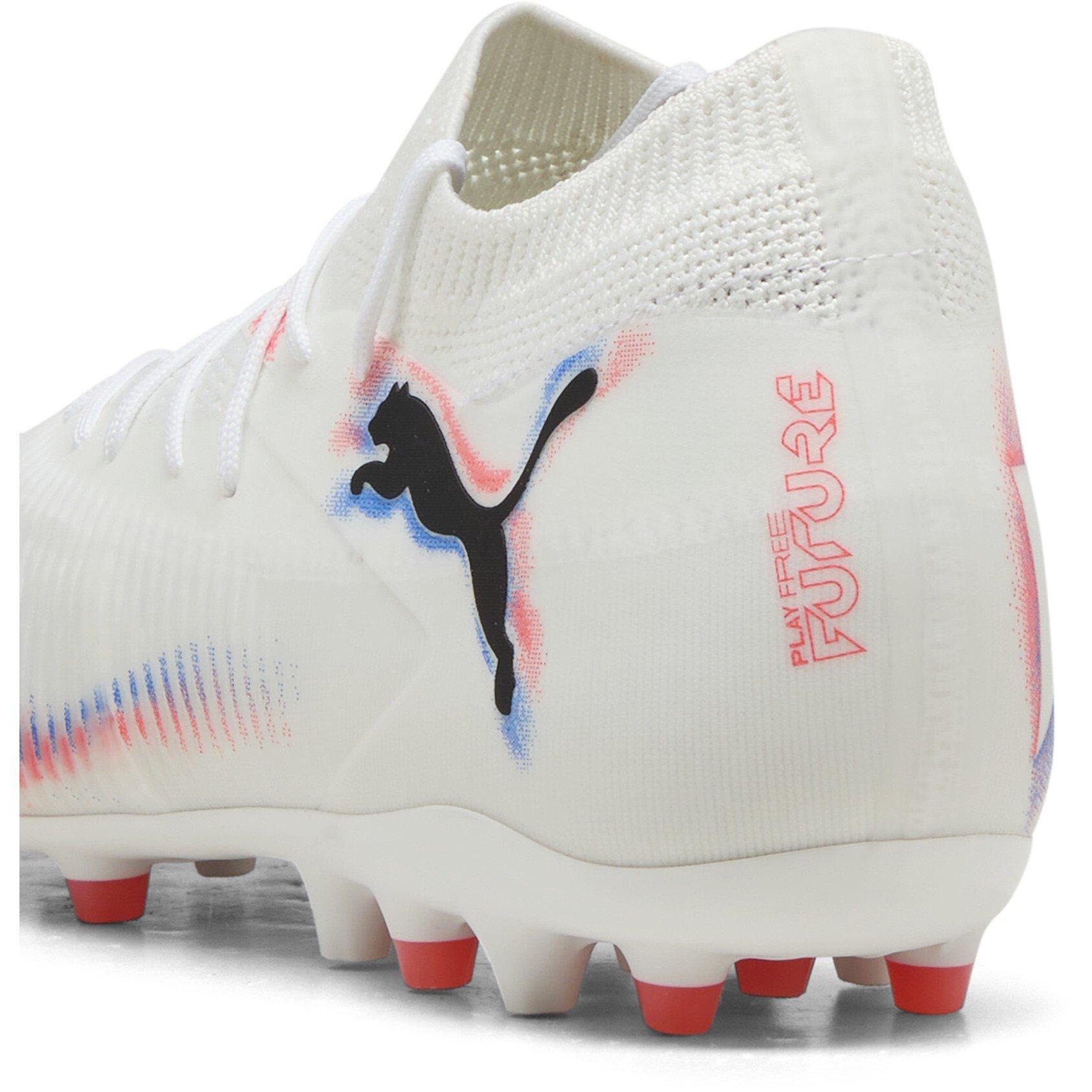 Puma White-Pu - Puma - Men's Future 8 Match MG Firm Ground Football Boots - 5