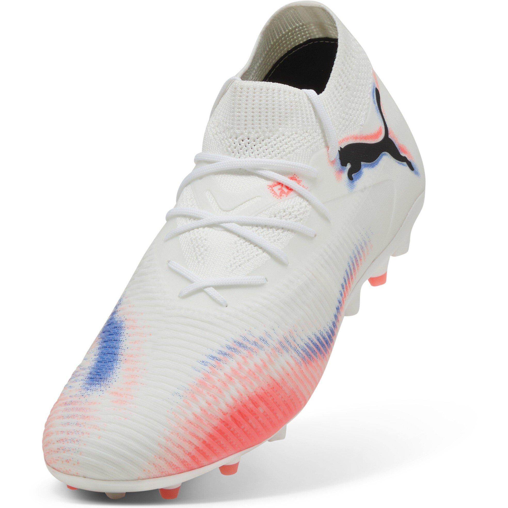 Puma White-Pu - Puma - Men's Future 8 Match MG Firm Ground Football Boots - 6