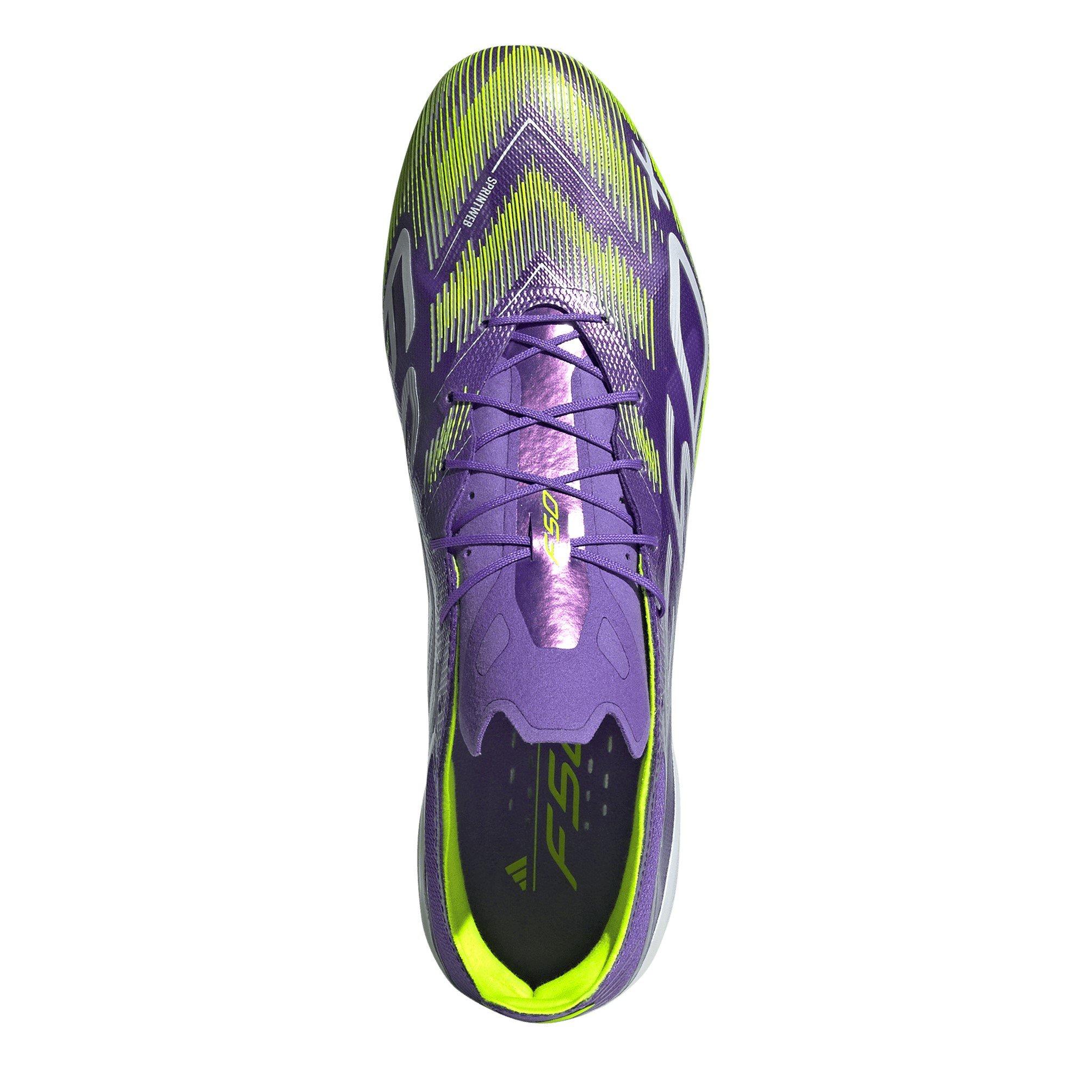 Purple - adidas - F50+ Adults Elite Firm Ground Football Boots - 5