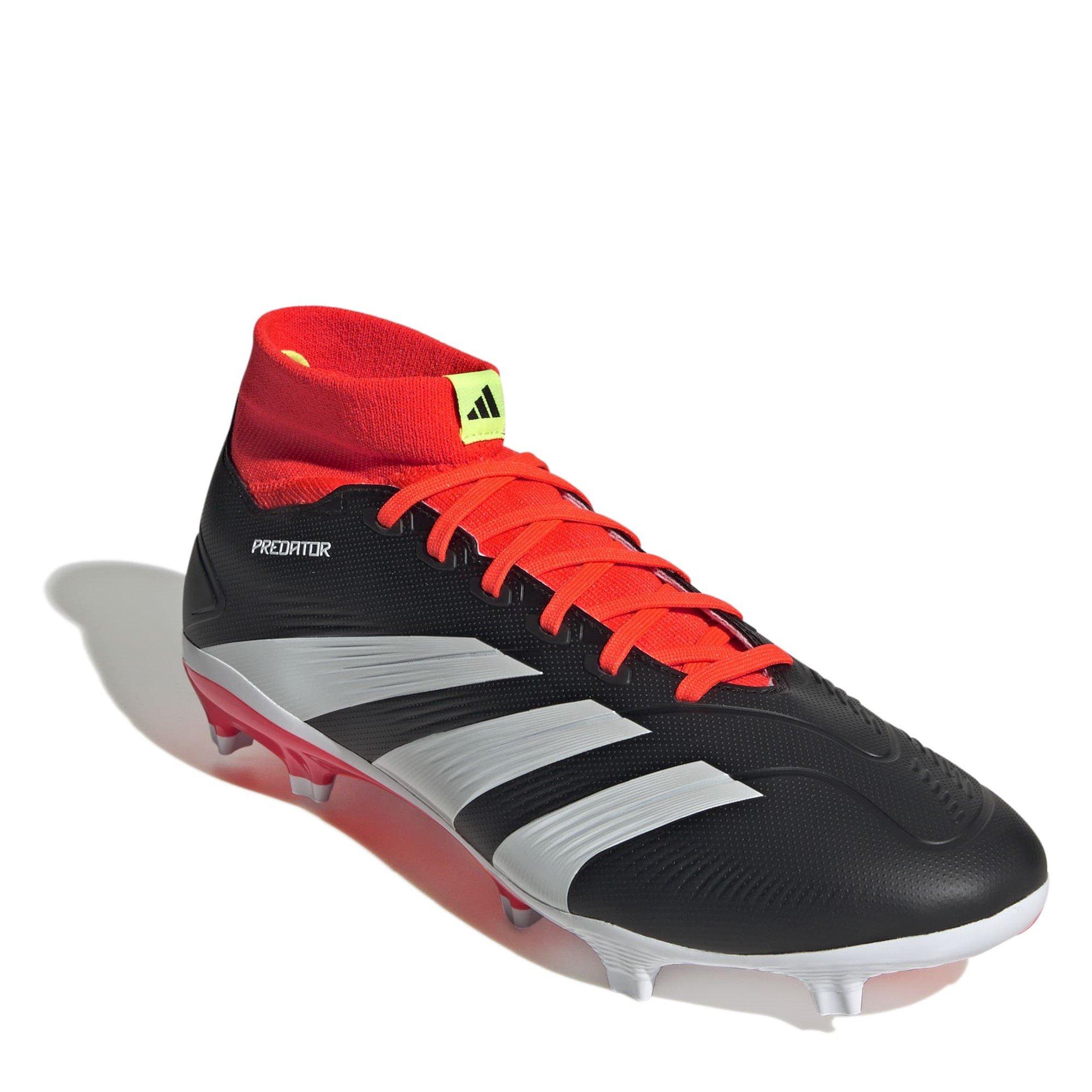 Schwarz/Weiß/Rot - adidas - Predator 24 League Firm Ground Boots - 3
