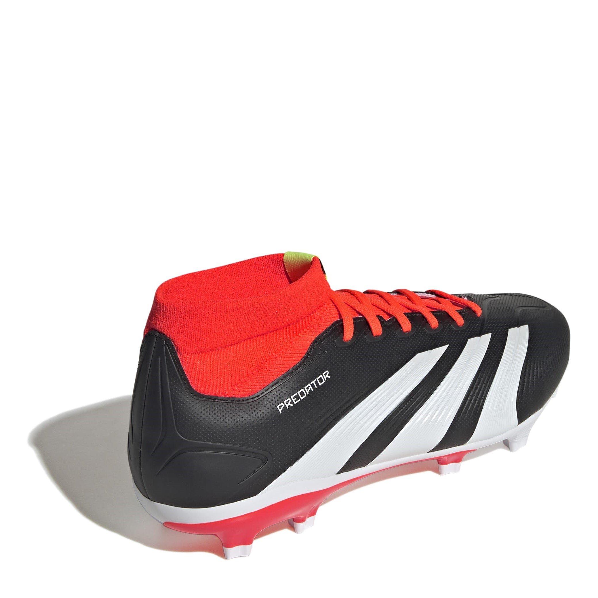 Schwarz/Weiß/Rot - adidas - Predator 24 League Firm Ground Boots - 4