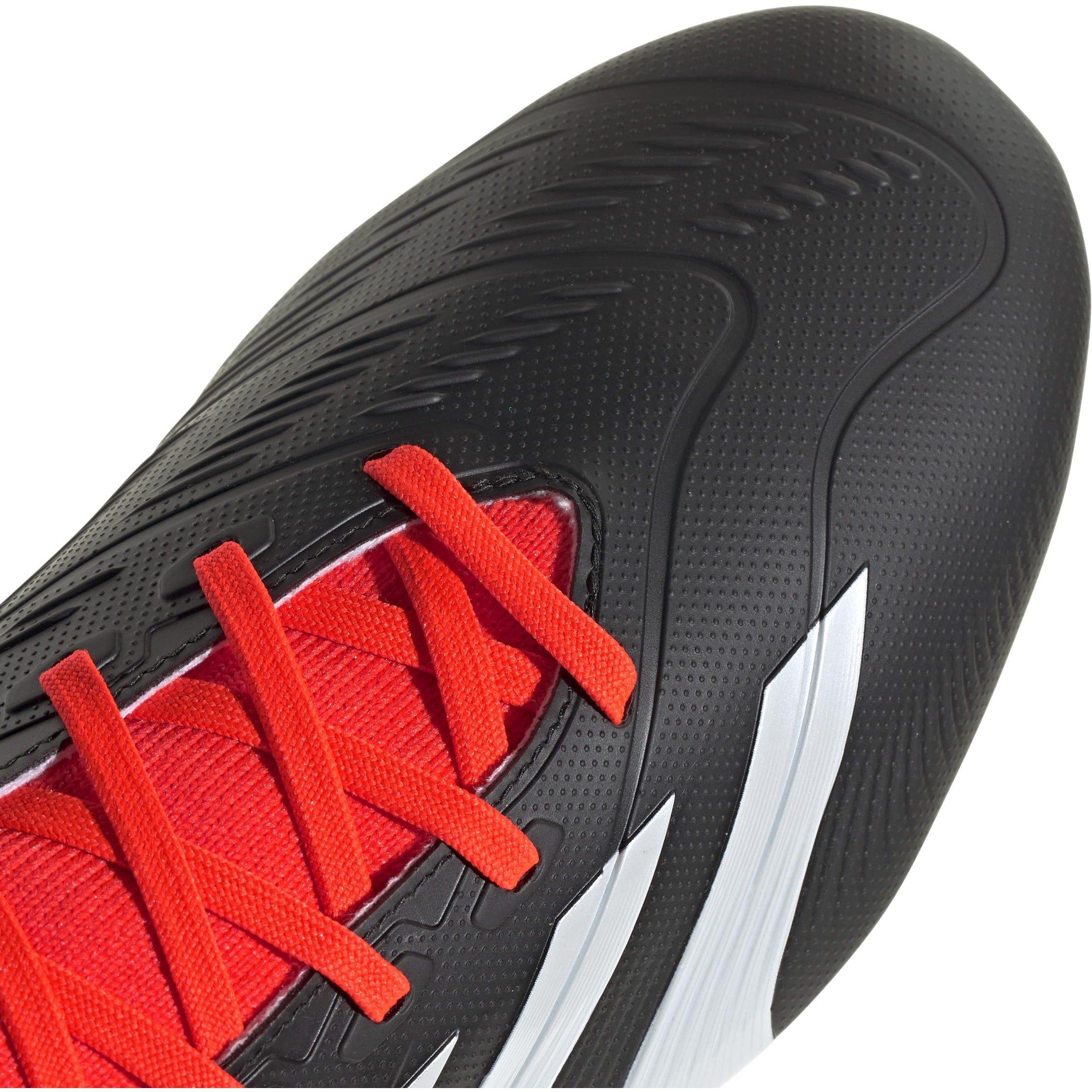 Schwarz/Weiß/Rot - adidas - Predator 24 League Firm Ground Boots - 7