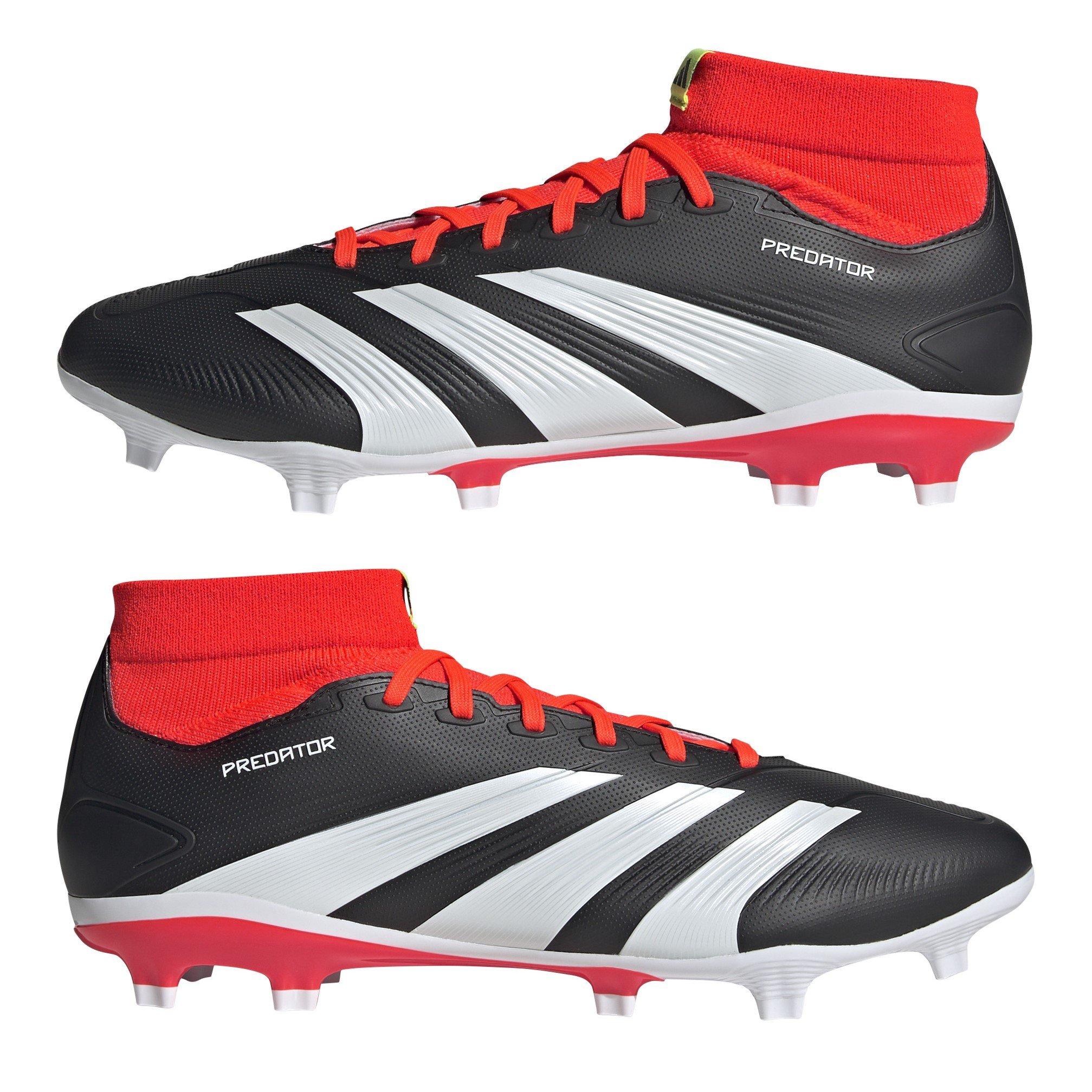 Schwarz/Weiß/Rot - adidas - Predator 24 League Firm Ground Boots - 10
