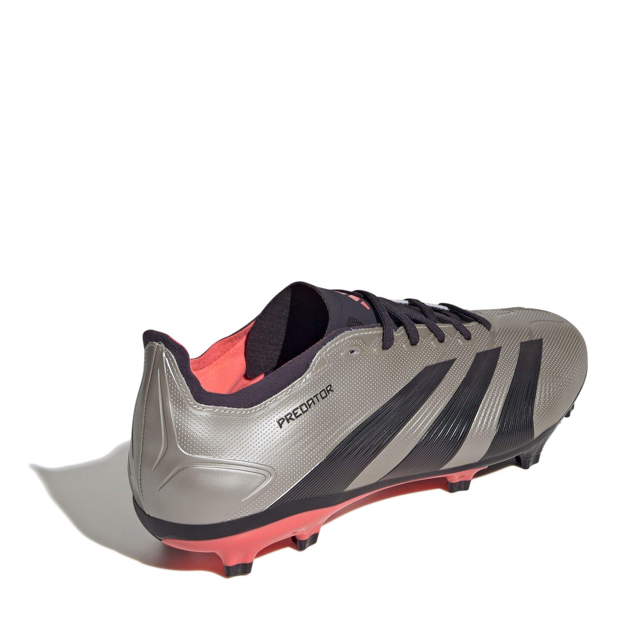 Silver/Black - adidas - Predator 24 League Firm Ground Boots - 4