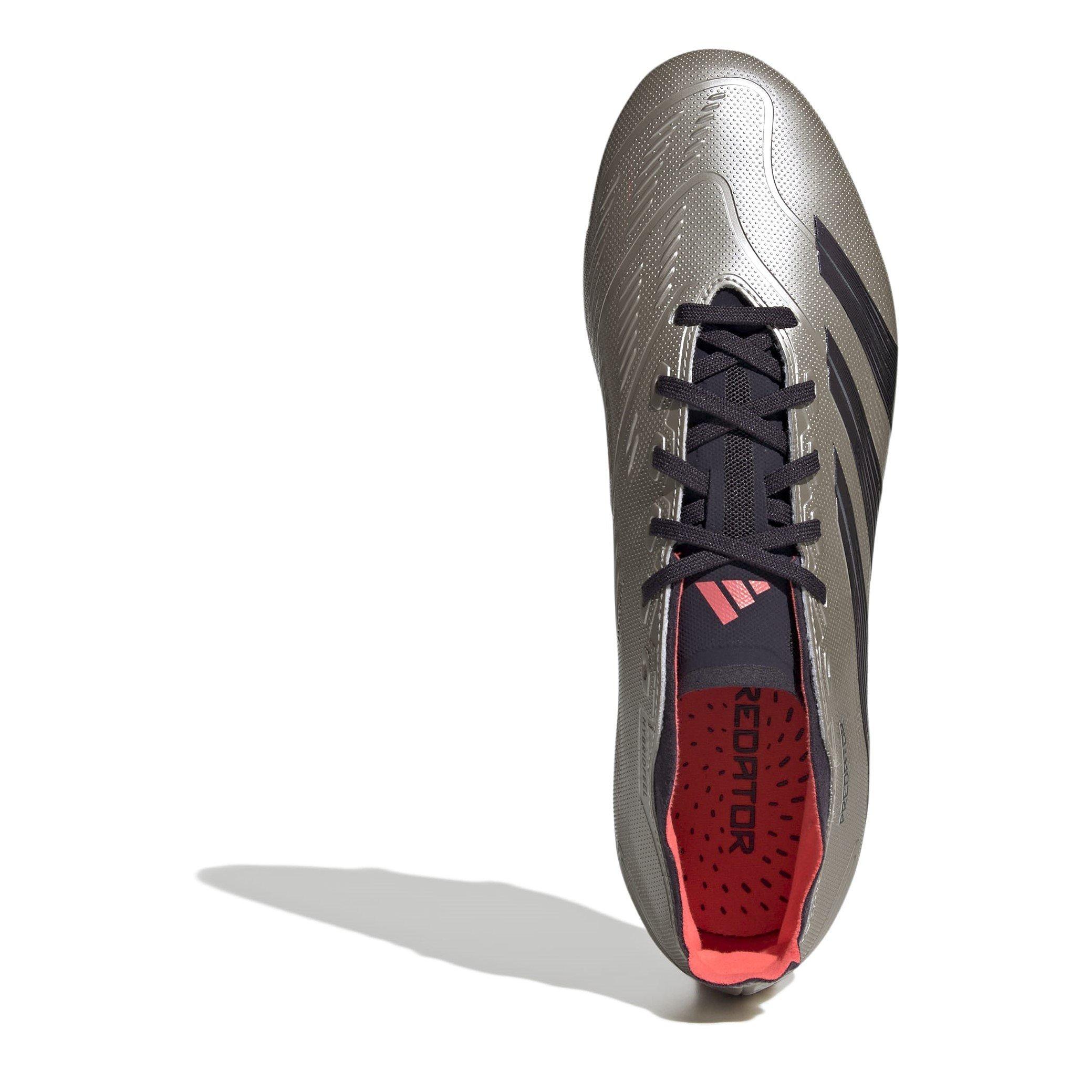Silver/Black - adidas - Predator 24 League Firm Ground Boots - 5