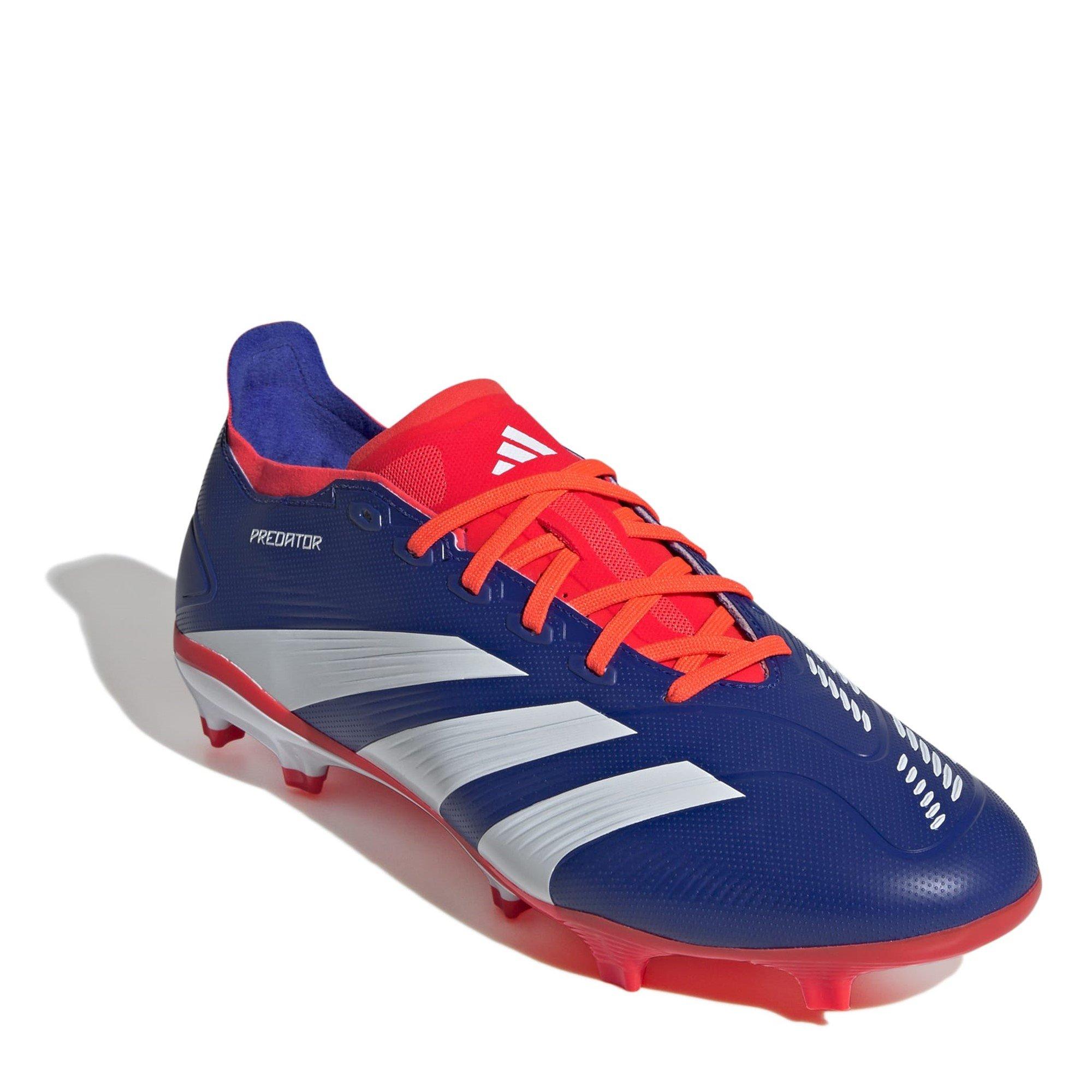 Blue/Wht/Red - adidas - Predator 24 League Firm Ground Boots - 3