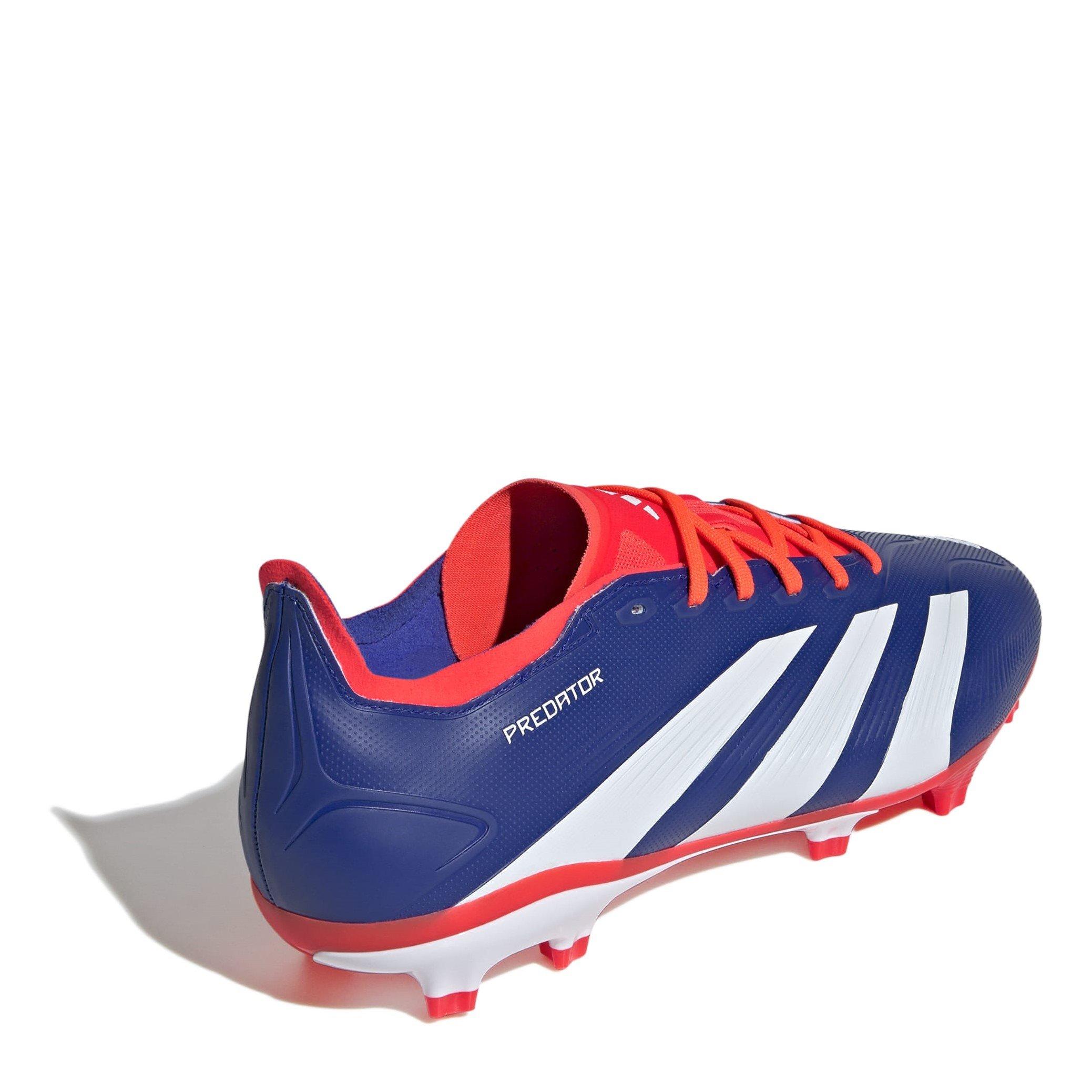 Blue/Wht/Red - adidas - Predator 24 League Firm Ground Boots - 4