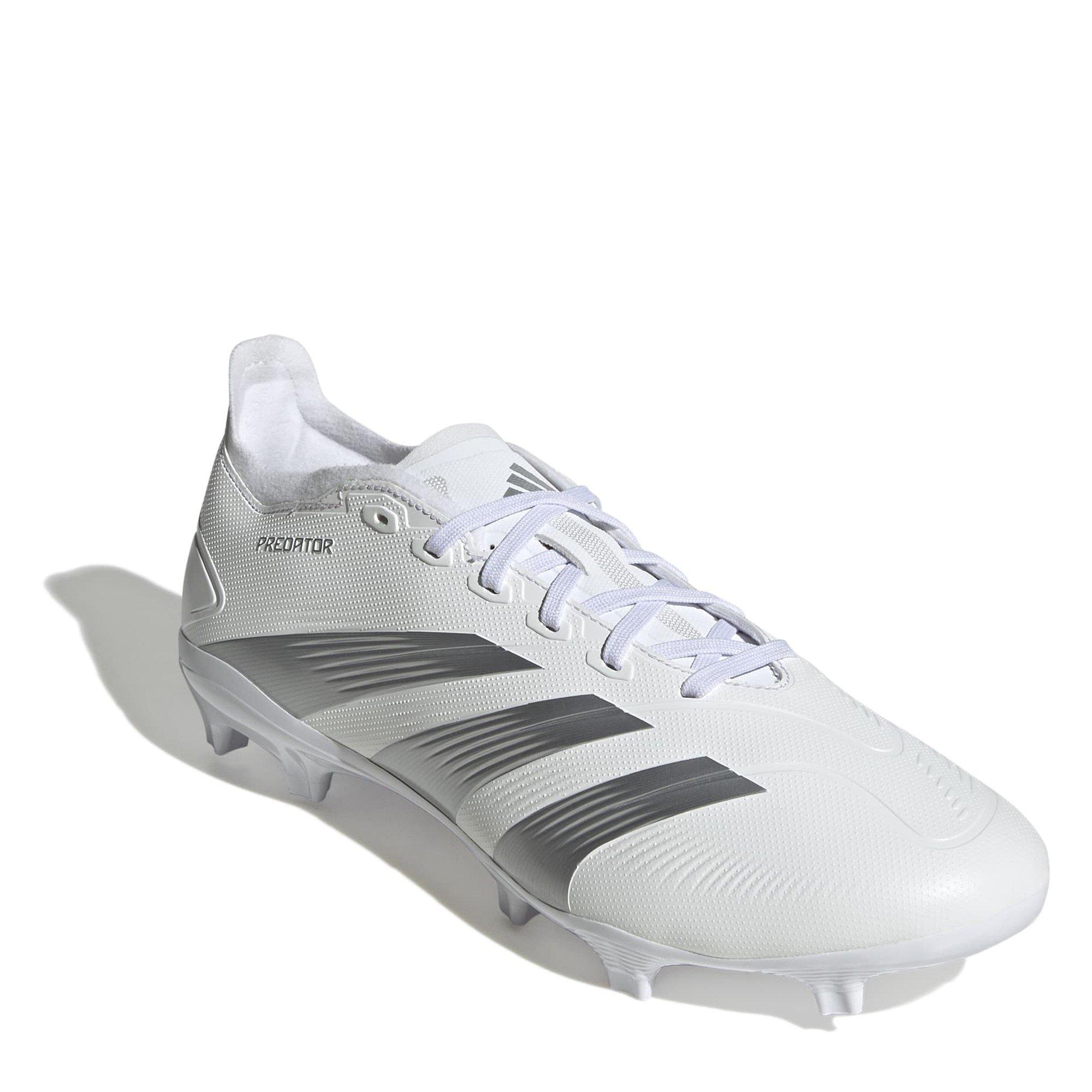 Wit/Zilver - adidas - adidas Predator League Firm Ground Football Boots - 3