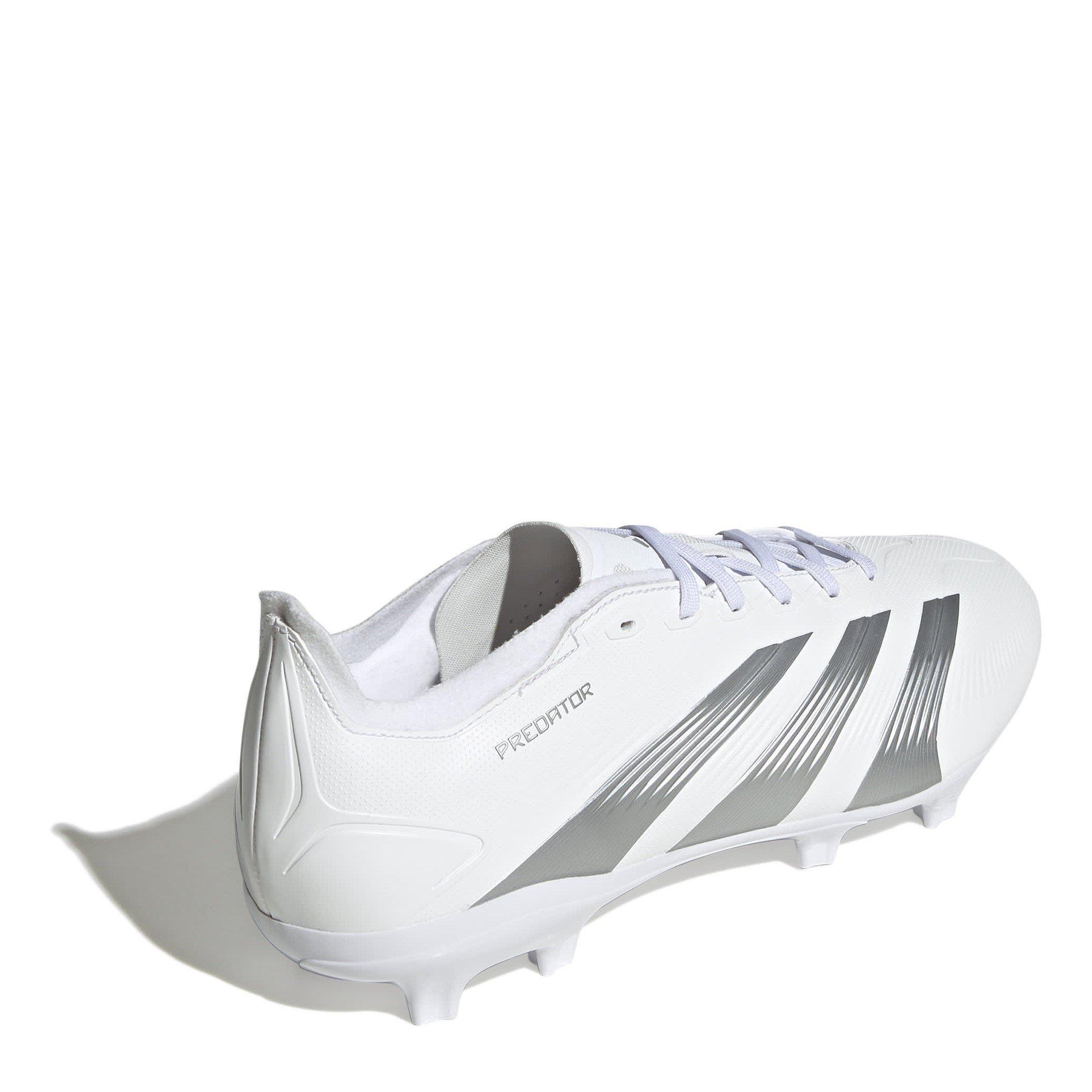 Wit/Zilver - adidas - adidas Predator League Firm Ground Football Boots - 4