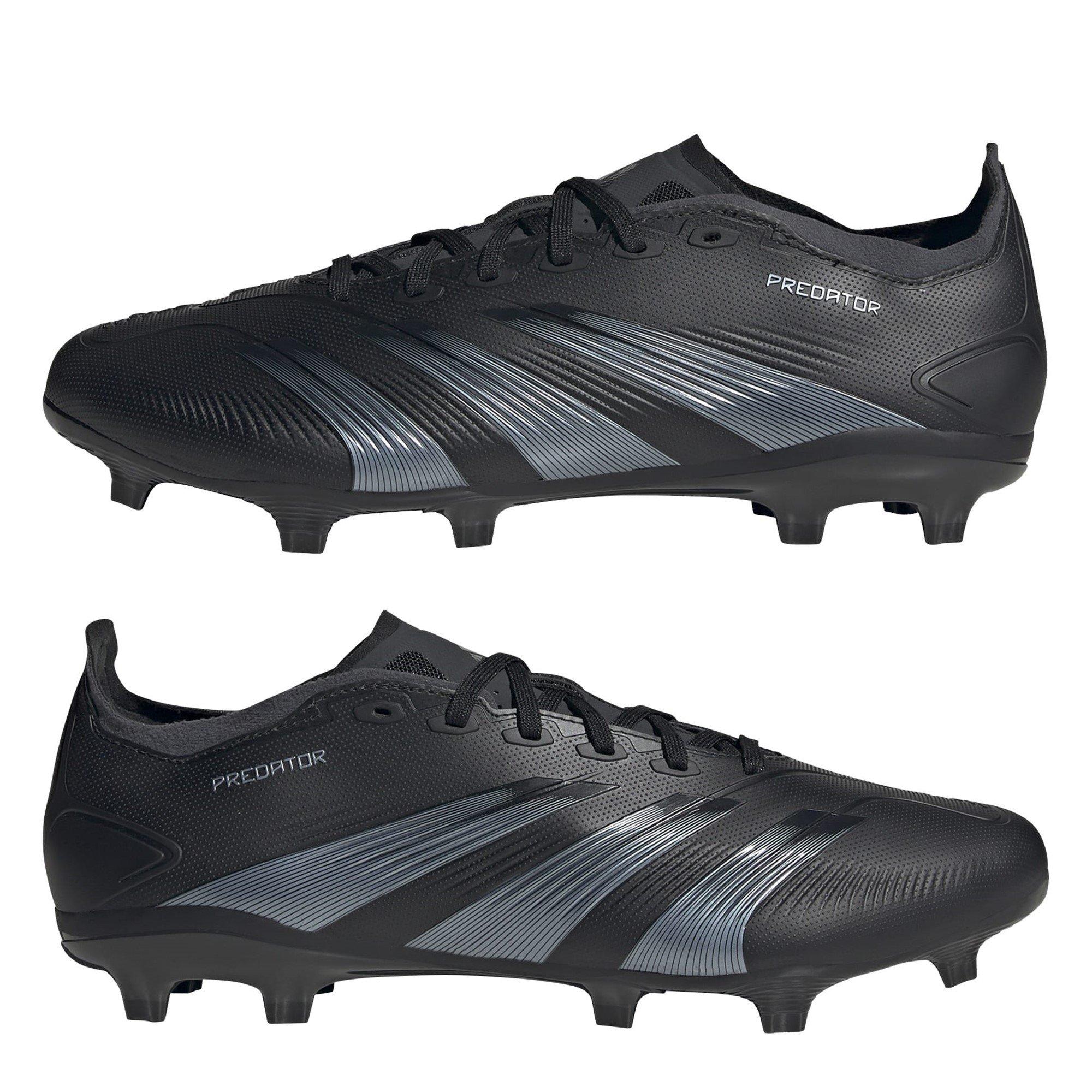 Black/Grey - adidas - 24 adidas Predator League Firm Ground Football Boots - 9