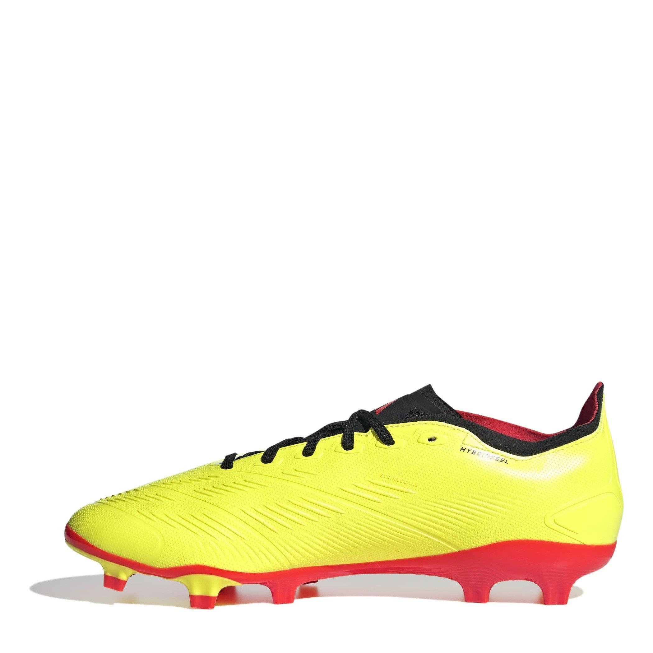 Gul/Sort/Rød - adidas - 24 adidas Predator League Firm Ground Football Boots - 2