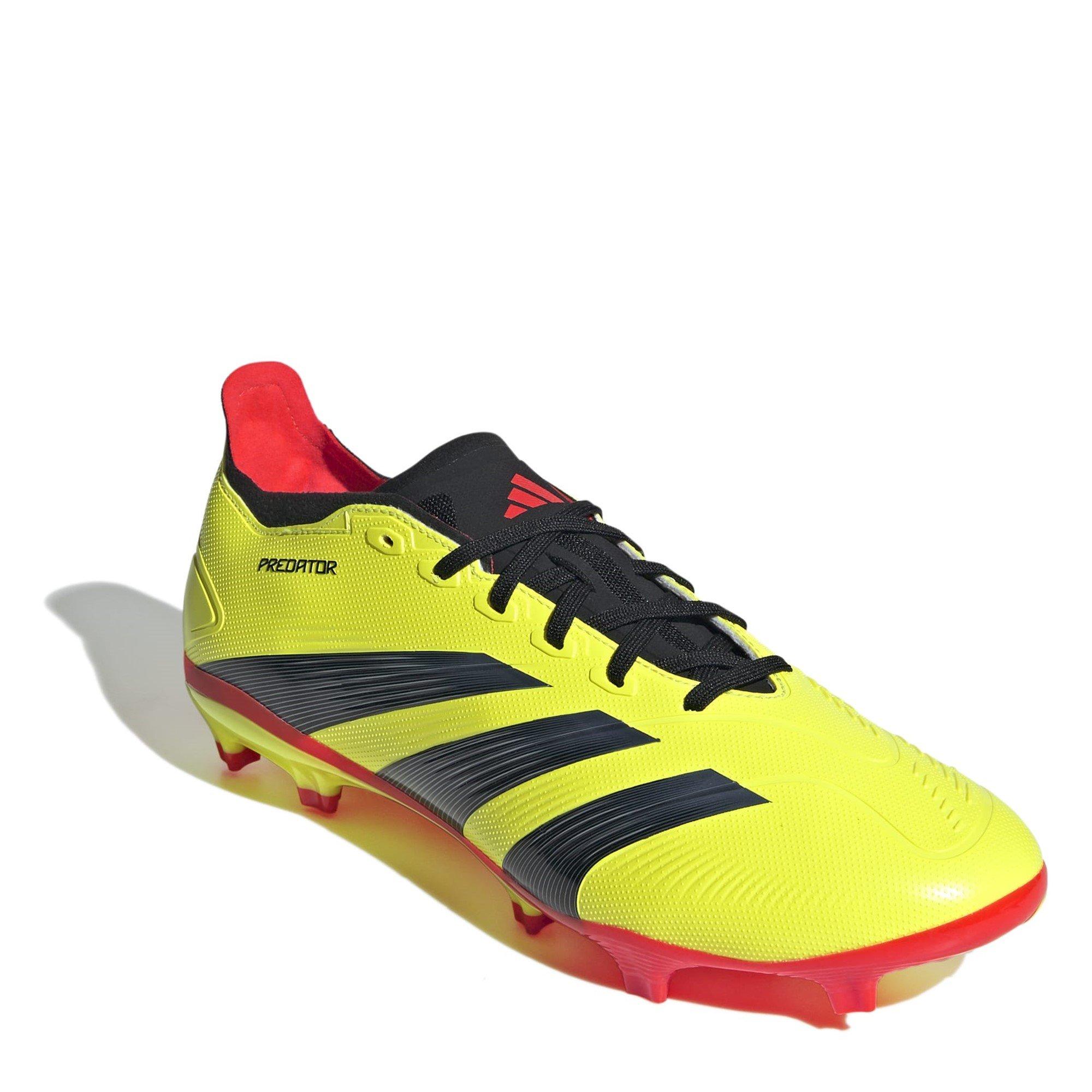 Gul/Sort/Rød - adidas - 24 adidas Predator League Firm Ground Football Boots - 3