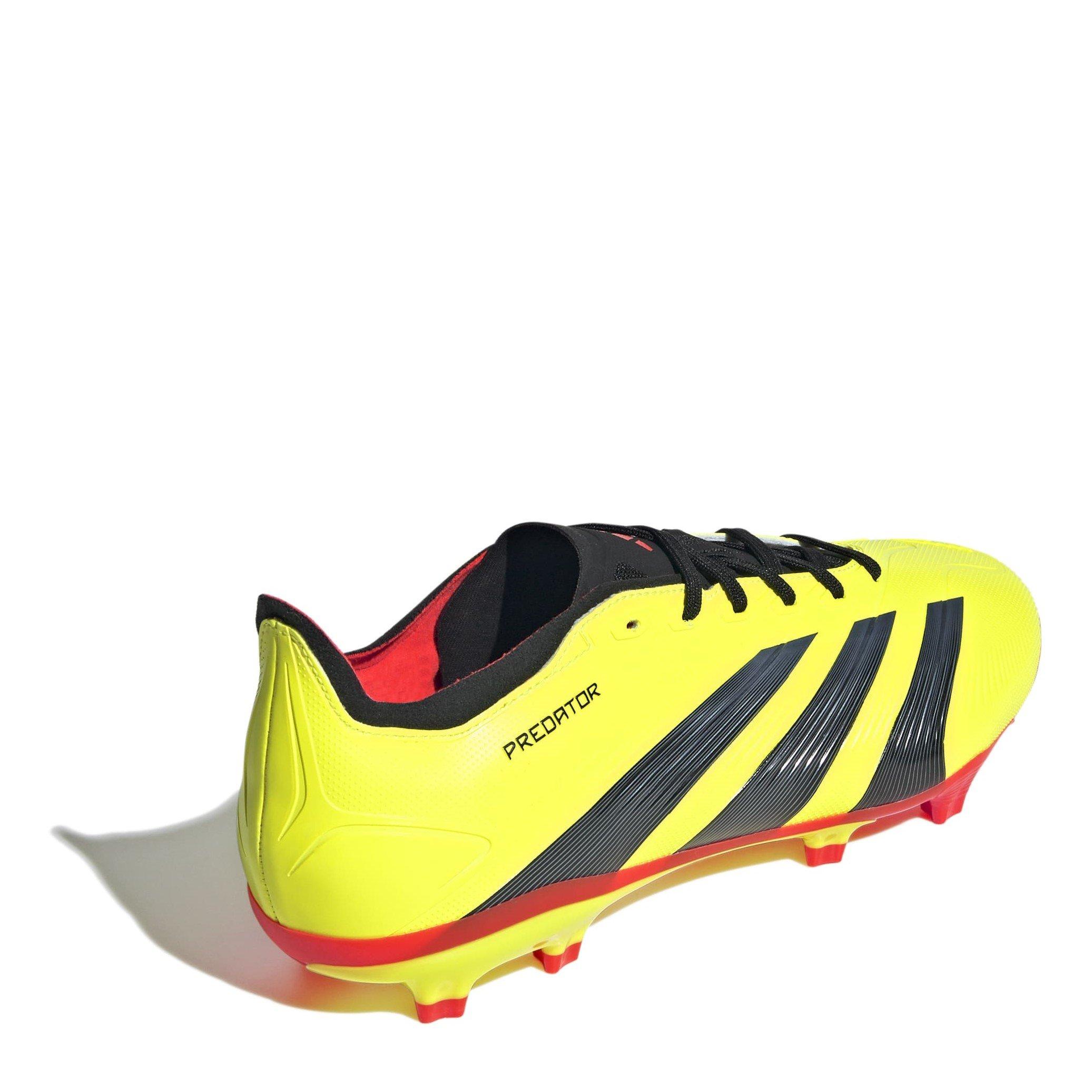 Gul/Sort/Rød - adidas - 24 adidas Predator League Firm Ground Football Boots - 4