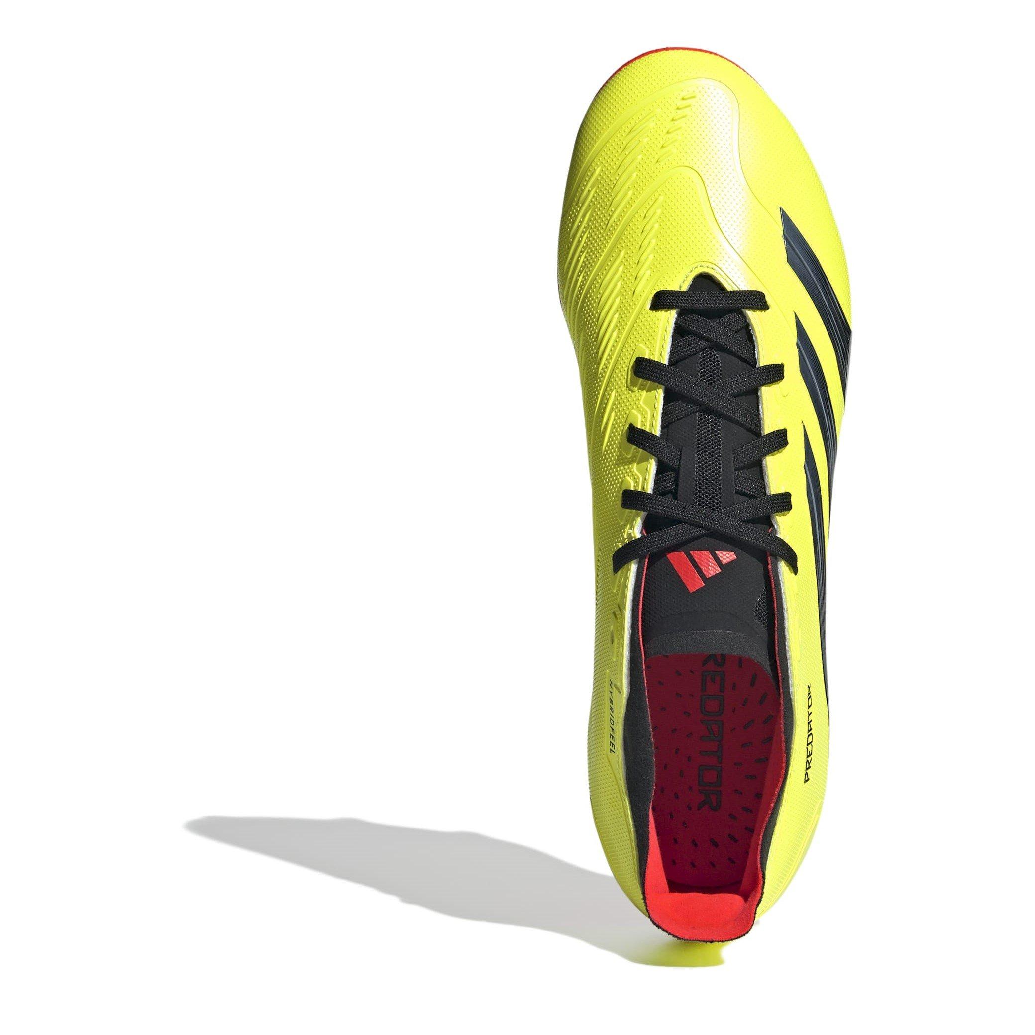 Gul/Sort/Rød - adidas - 24 adidas Predator League Firm Ground Football Boots - 5