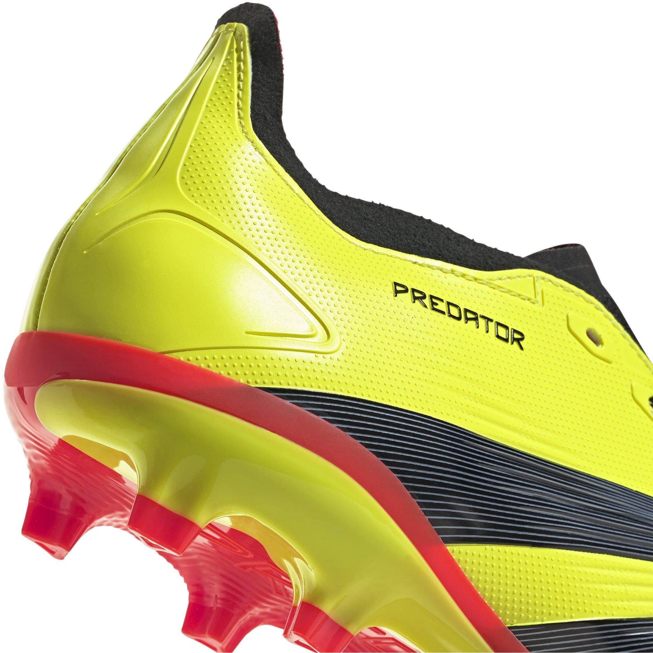 Gul/Sort/Rød - adidas - 24 adidas Predator League Firm Ground Football Boots - 9