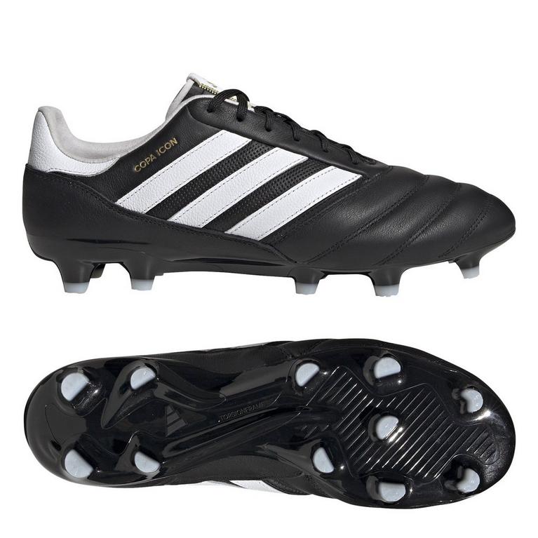Noir/Blanc/Or - adidas - Copa Icon Pro Firm Ground Boots - 11